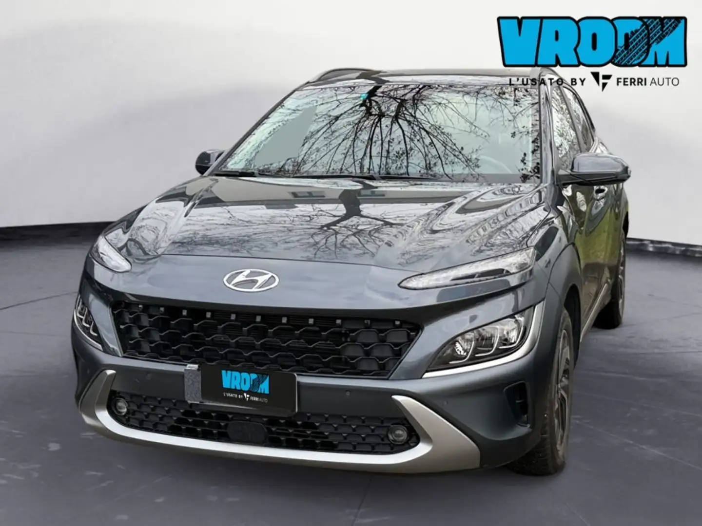 Hyundai KONA HEV 1.6 DCT XLine Safety Gris - 1