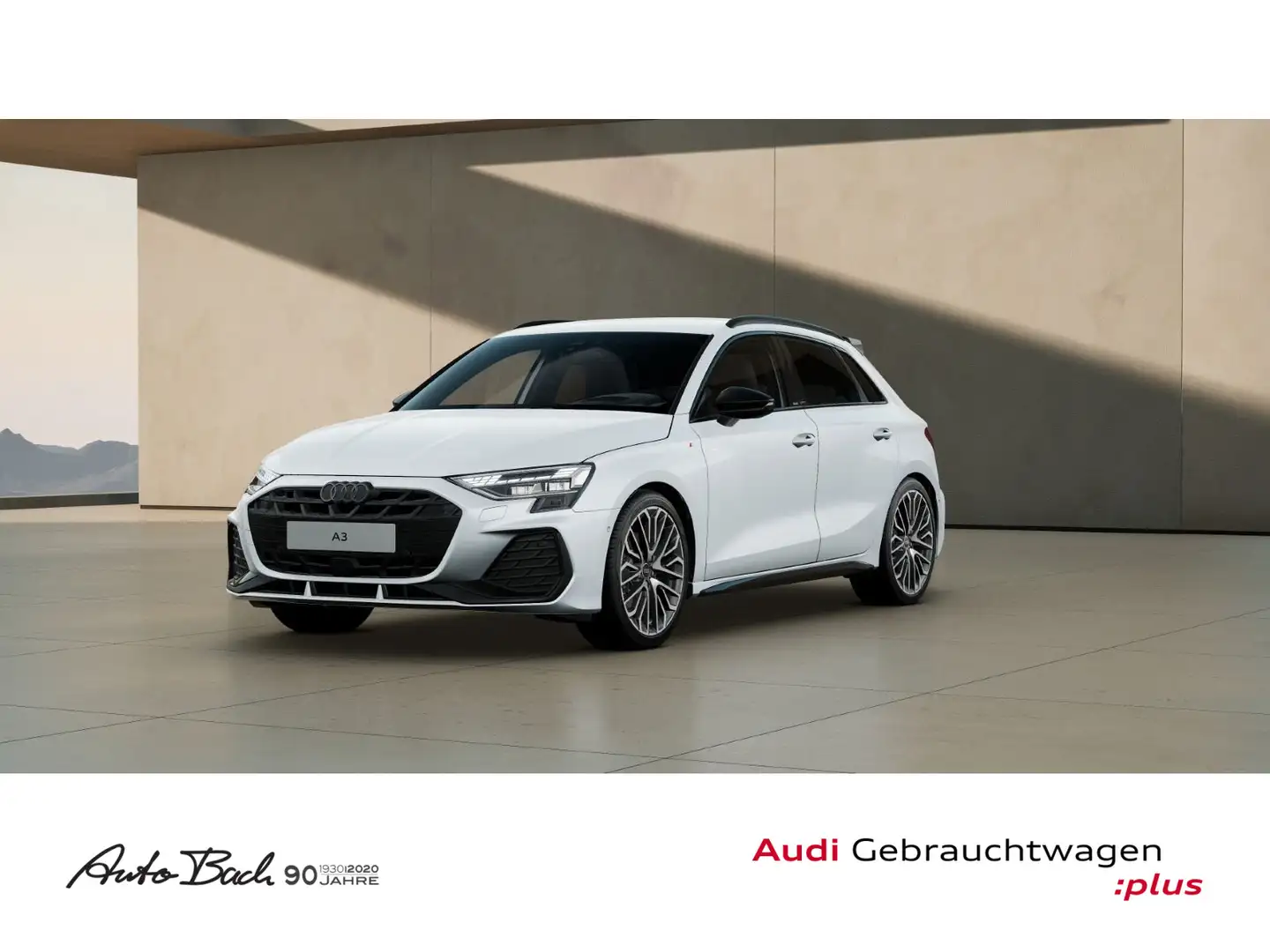 Audi A3 S line 35TFSI Stronic SONOS HUD AHK Weiß - 1