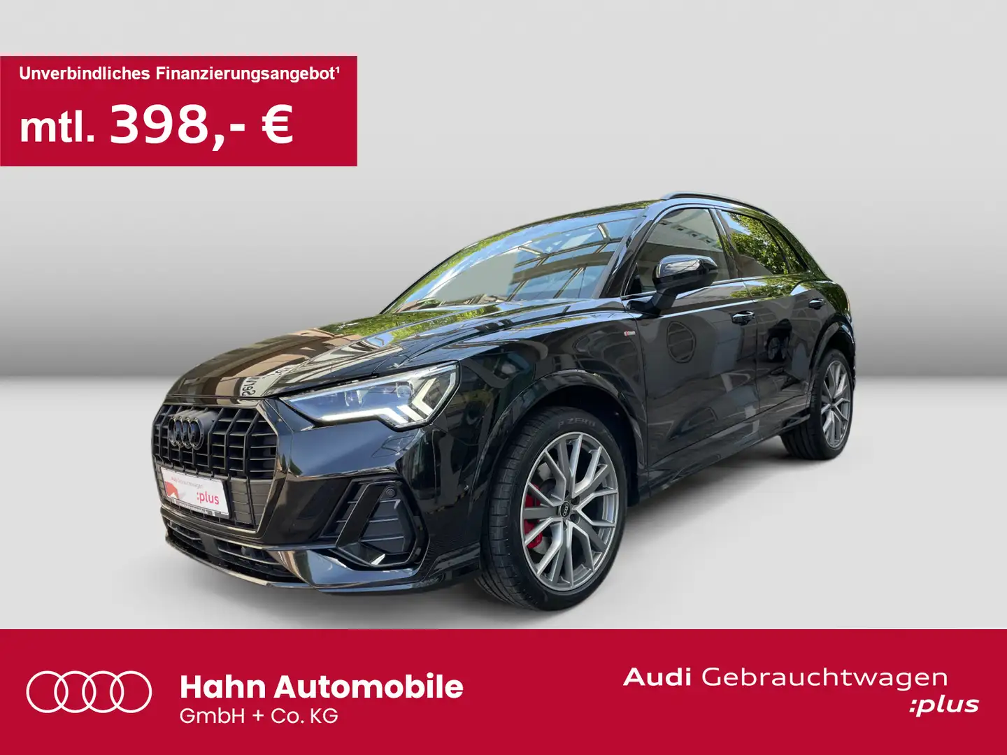 Audi Q3 40TDI quattro S-trc S-line Matrix SONOS CAM Schwarz - 1