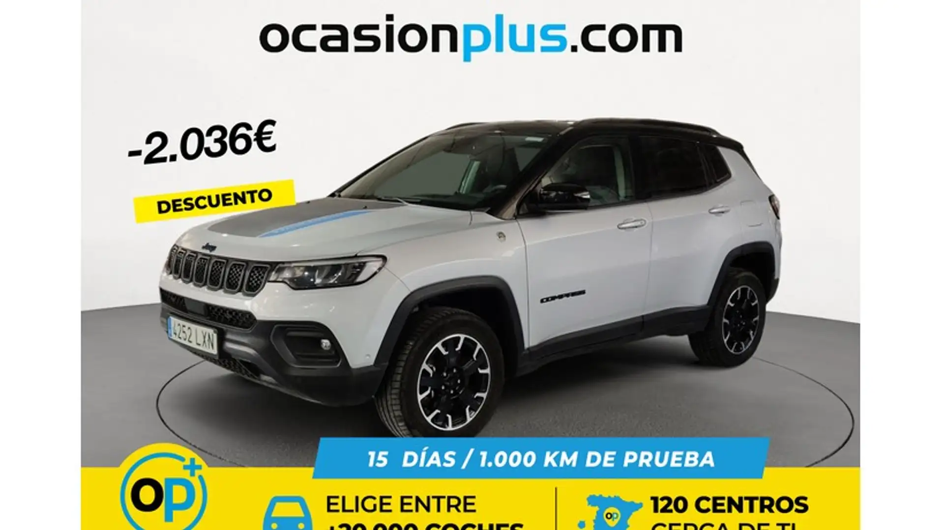 Jeep Compass 1.3 PHEV Trailhawk EAWD Aut. 240 Grau - 1