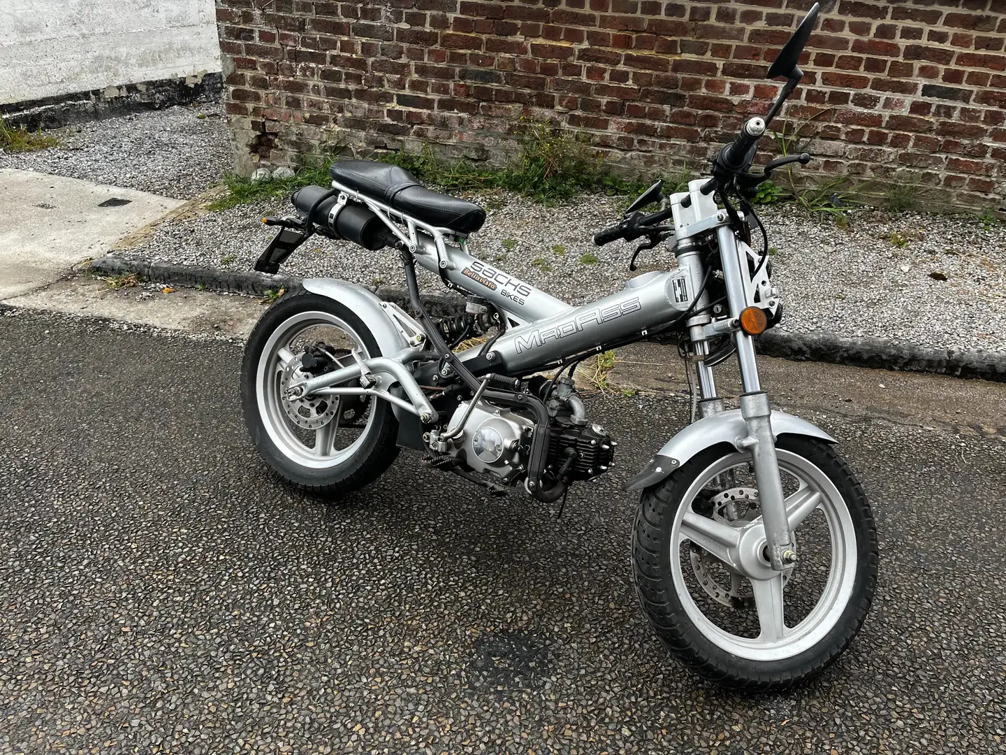 Sachs/SFM MadAss 50 cc Srebrny - 2