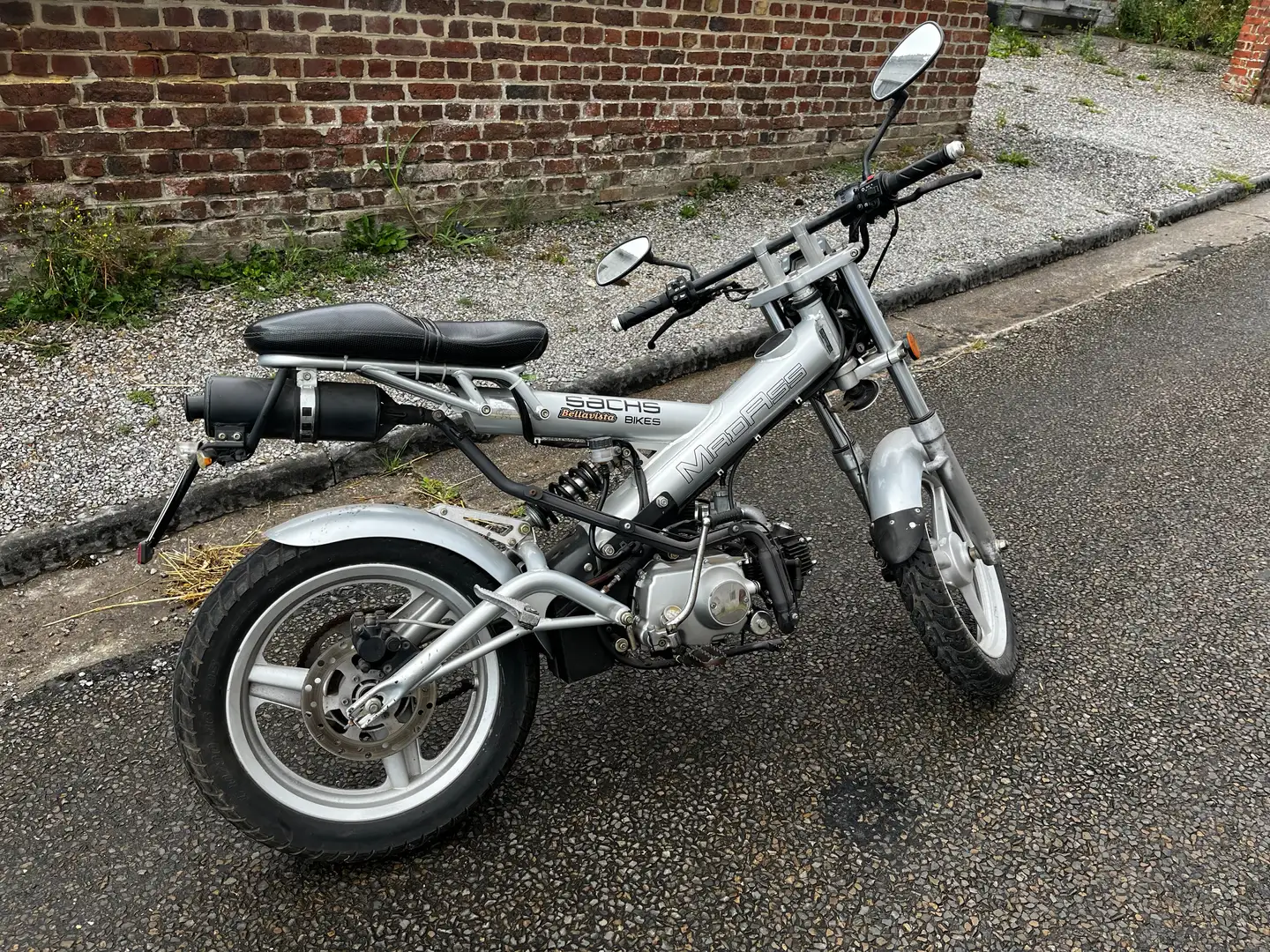 Sachs/SFM MadAss 50 cc Srebrny - 1