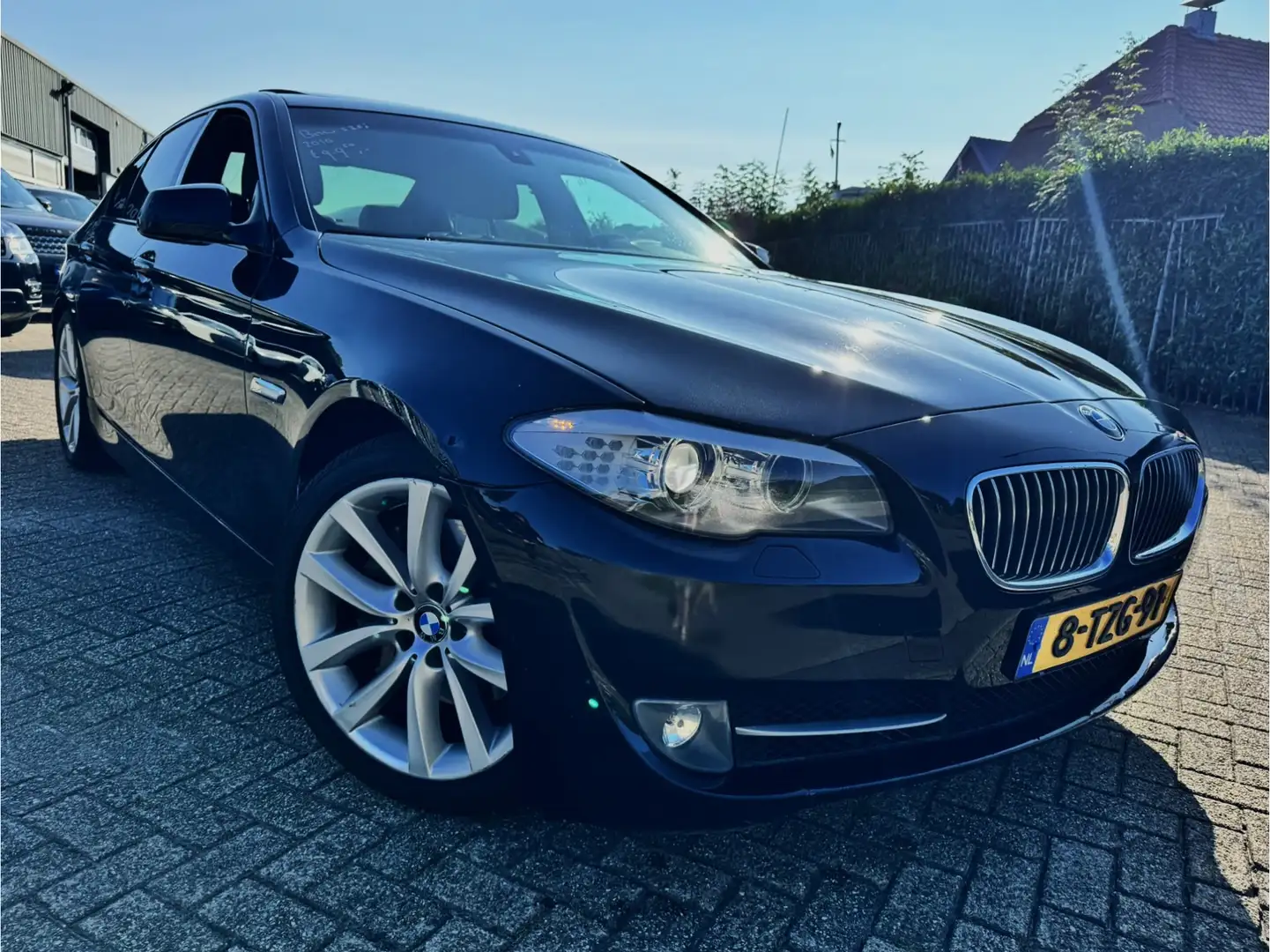 BMW 535 5-serie 535i High Executive Xenon/Navi/Leer/Sports Zwart - 1