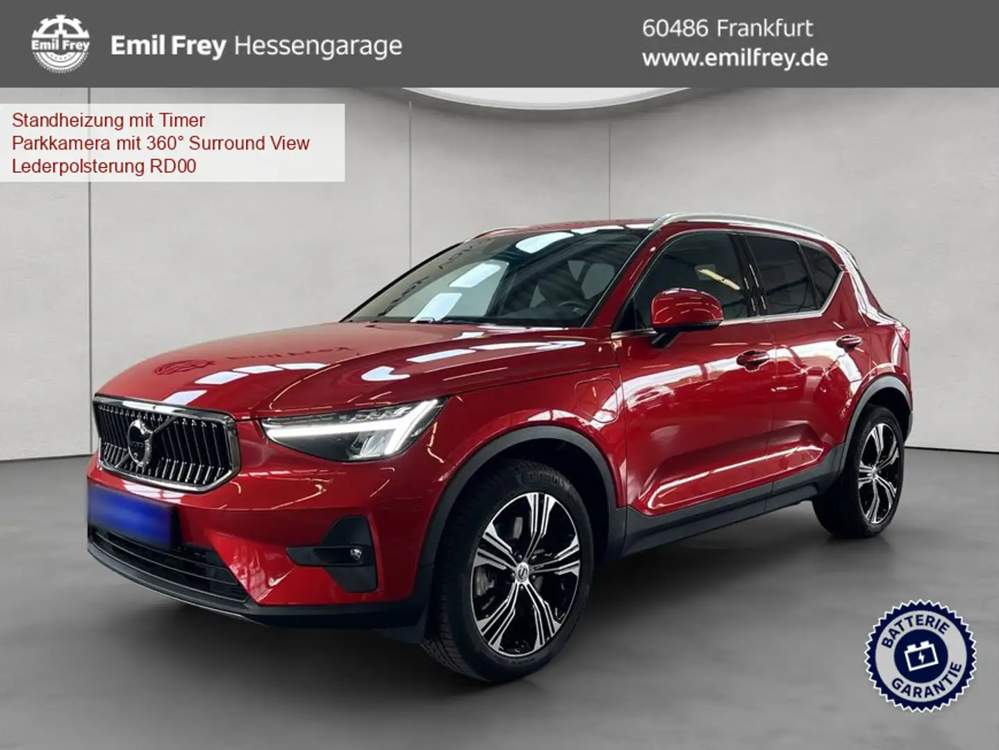 Volvo XC40 XC40 T4 Recharge DKG Ultimate-Bright DKG PilotAssi Rood - 1