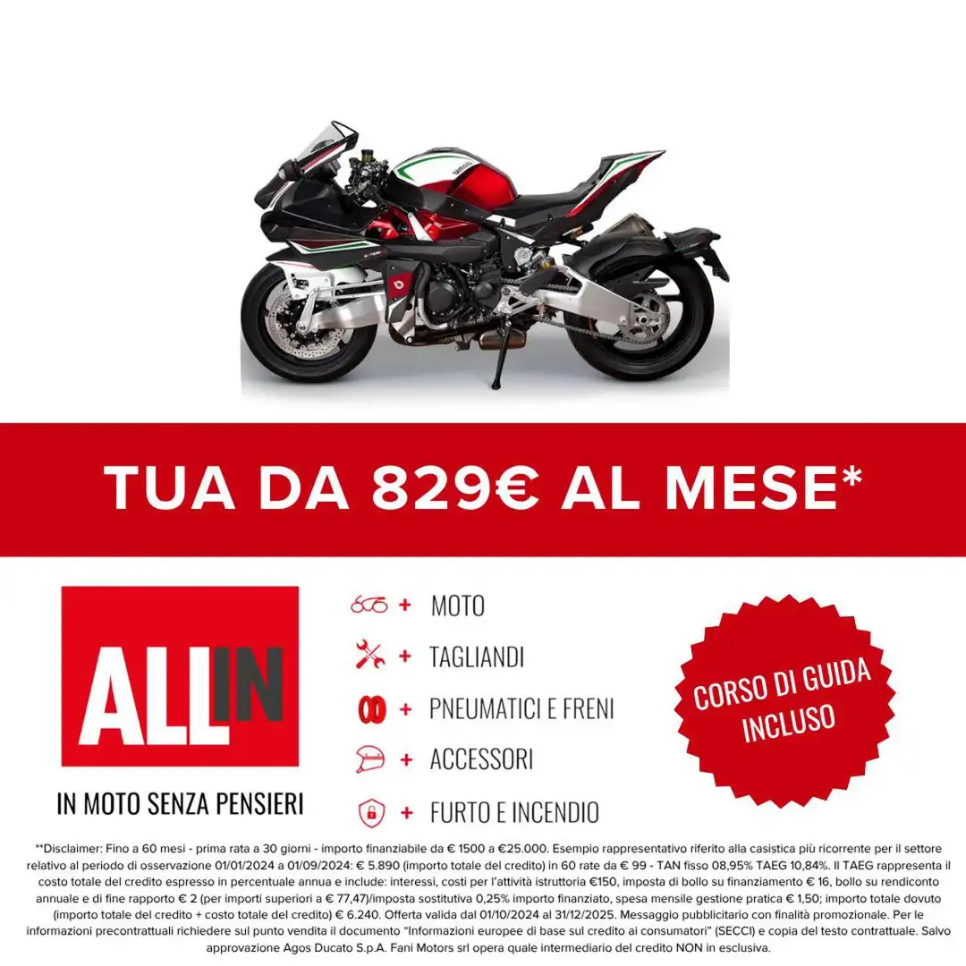 Bimota Tesi 2/D H2 TURBO 2025 Rosso - 2