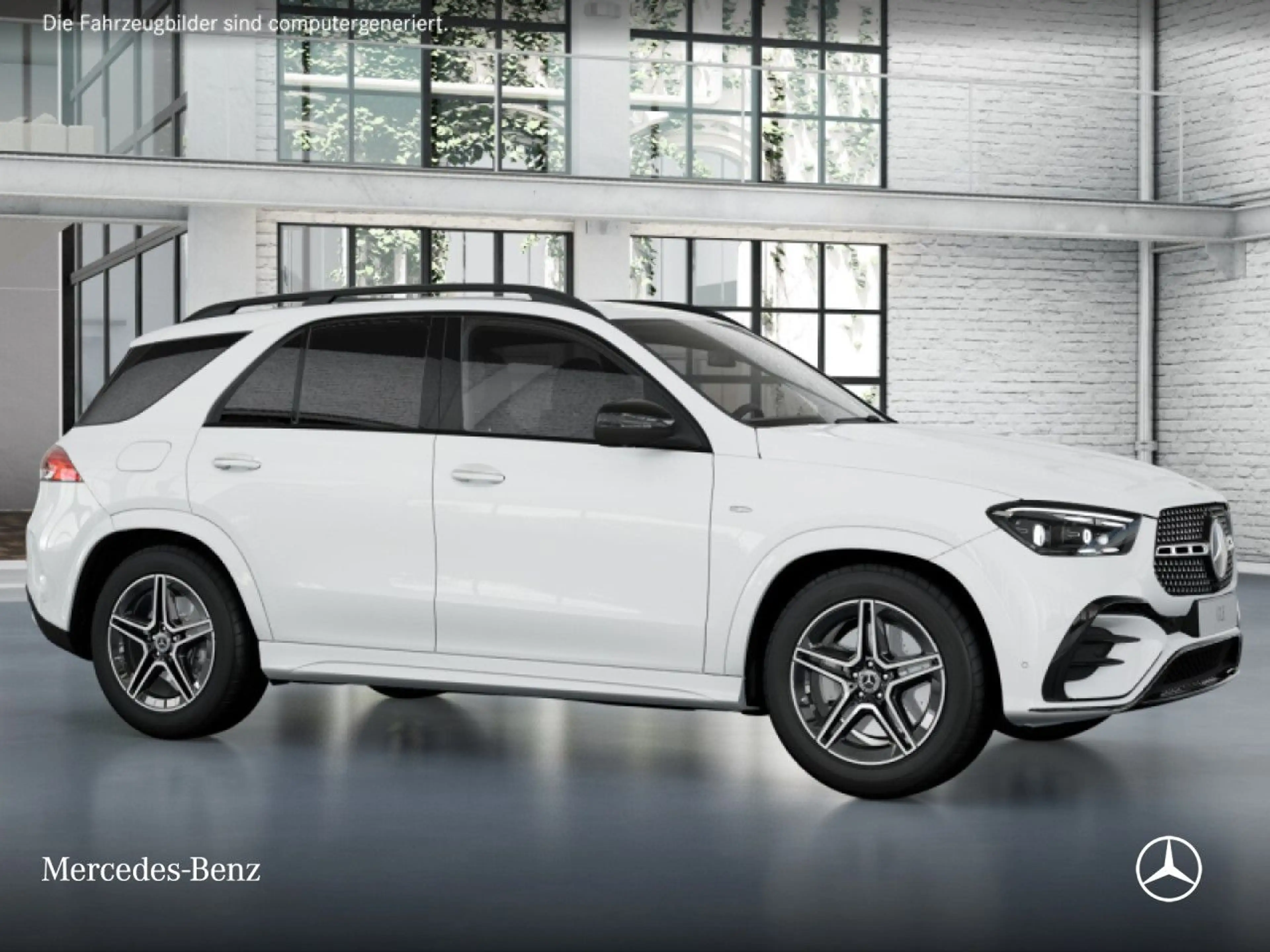 Mercedes-Benz GLE 350 de 4M AMG+NIGHT+360+AHK+MULTIBEAM+20"+SPUR — photo 15