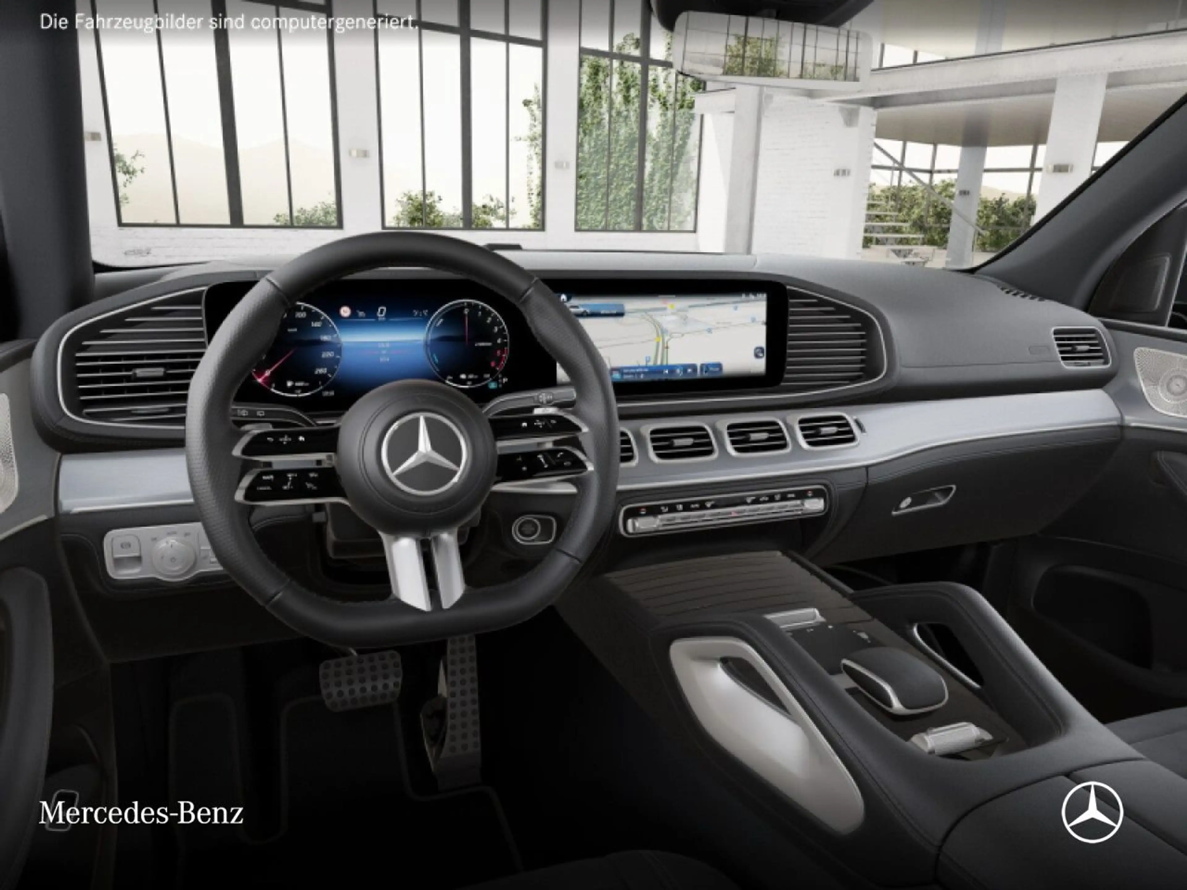 Mercedes-Benz GLE 350 de 4M AMG+NIGHT+360+AHK+MULTIBEAM+20"+SPUR — photo 9
