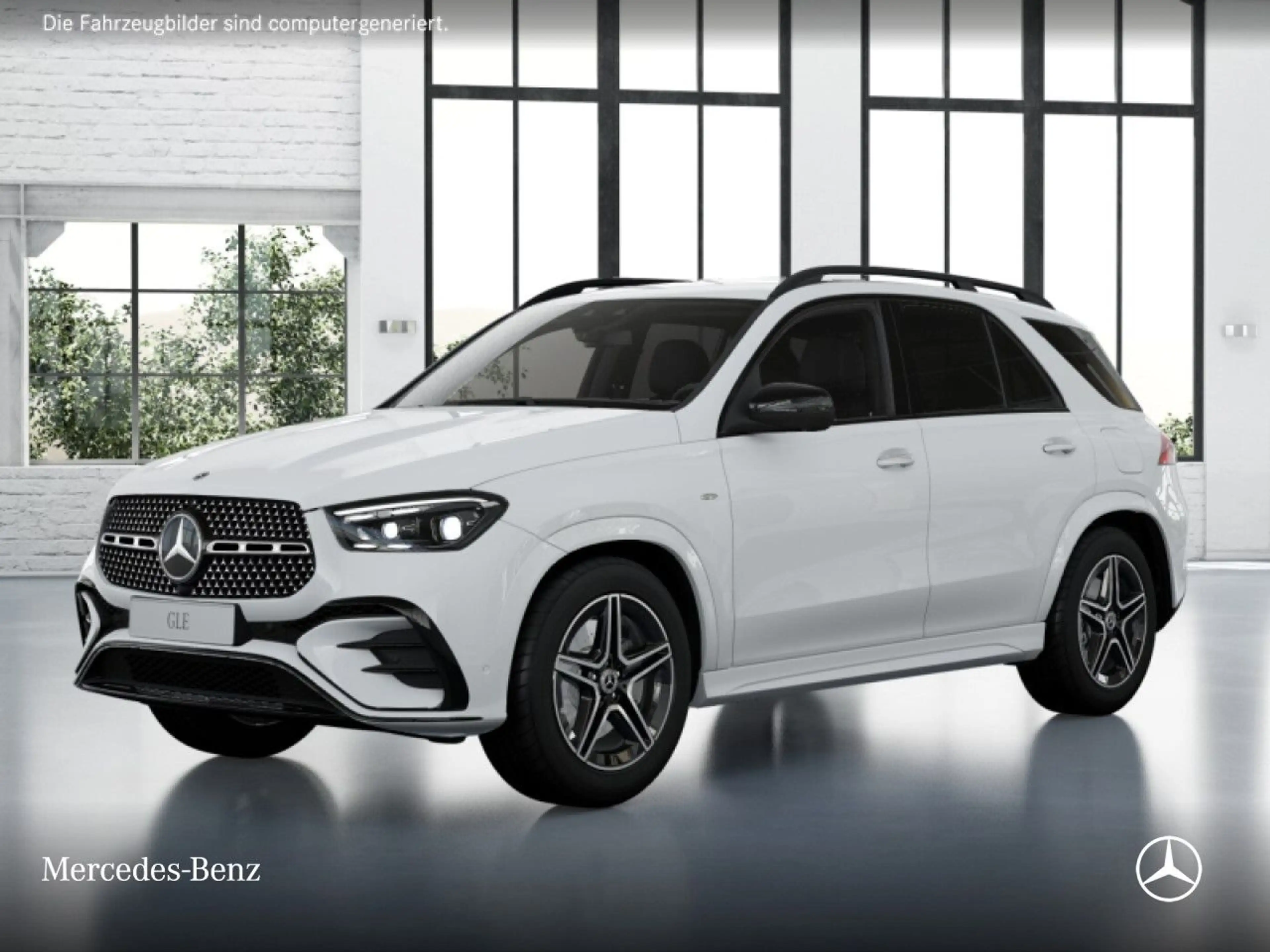 Mercedes-Benz GLE 350 de 4M AMG+NIGHT+360+AHK+MULTIBEAM+20"+SPUR — photo 13