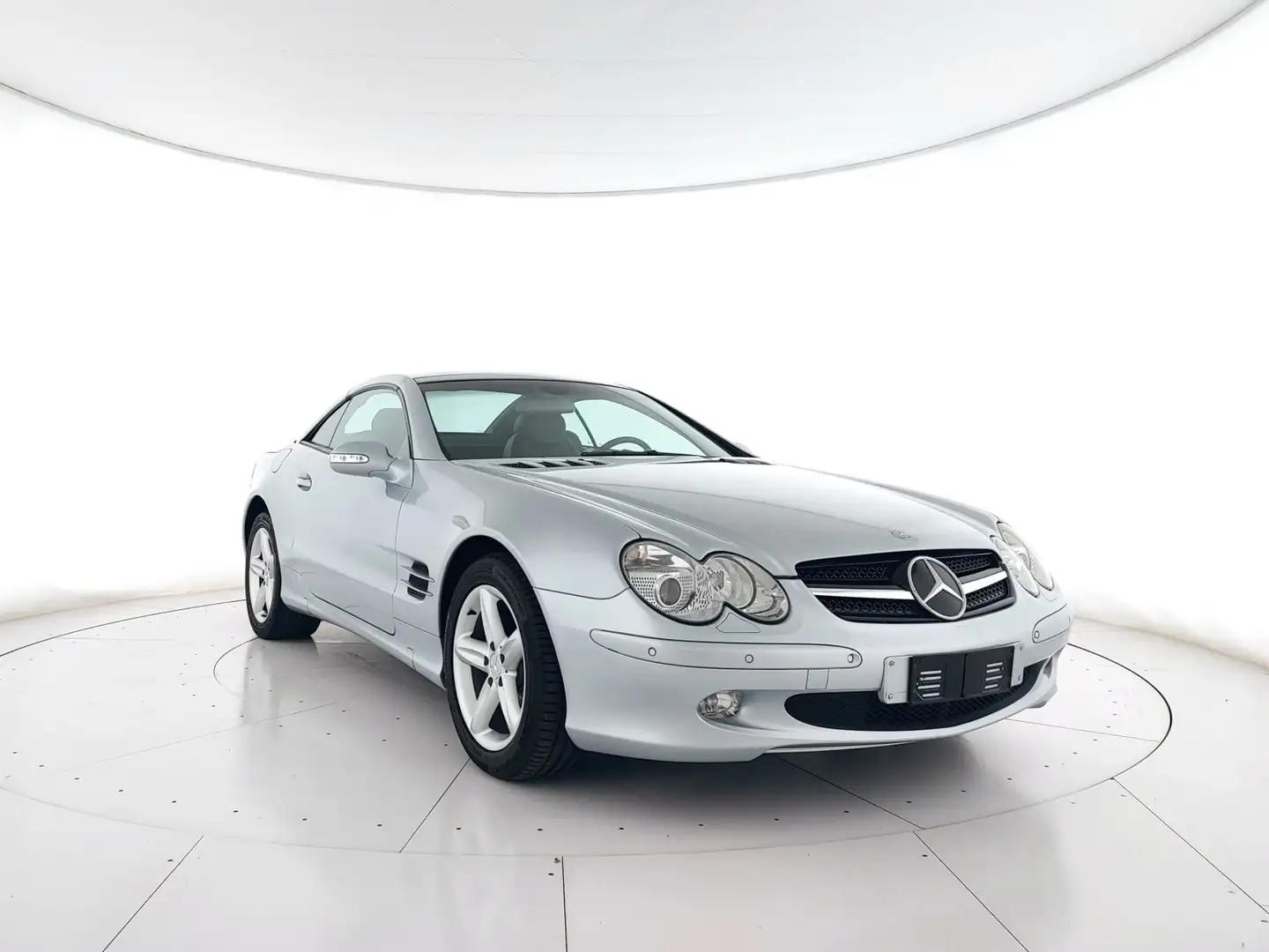 Mercedes-Benz SL 350 V6  COND.OTTIME+PELLE+C17" Gris - 2