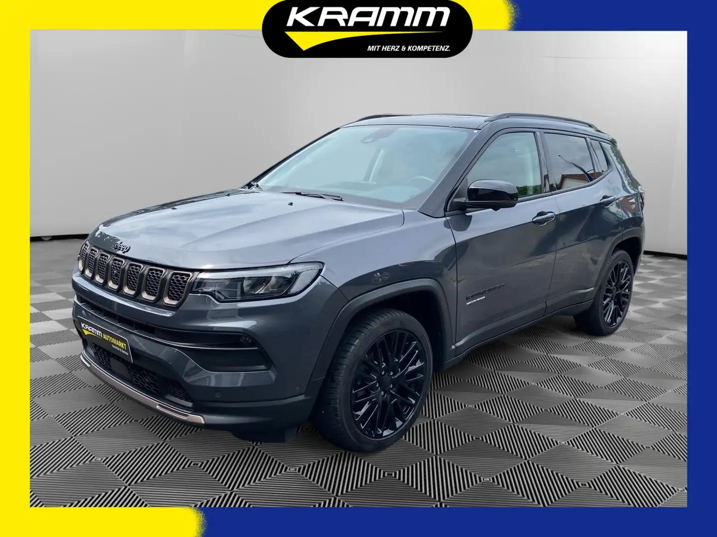 Jeep Compass 1.5 GSE T4 48V e-Hybrid Upland NR Fzg. Gris - 1