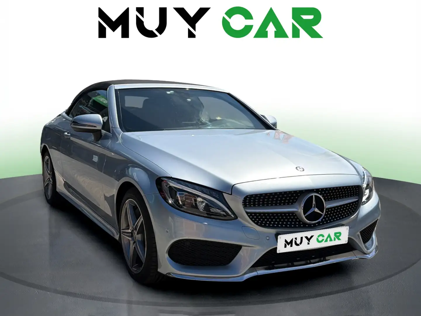 Mercedes-Benz C 300 Cabrio 9G-Tronic Plateado - 1