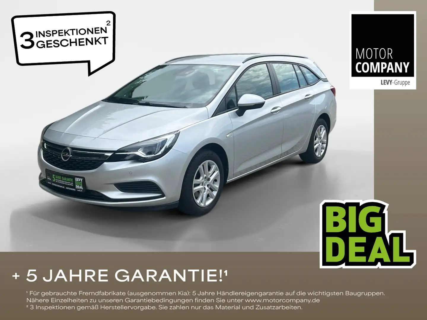 Opel Astra K Sports Tourer 1.6 CDTI Edition Matrix Argintiu - 1