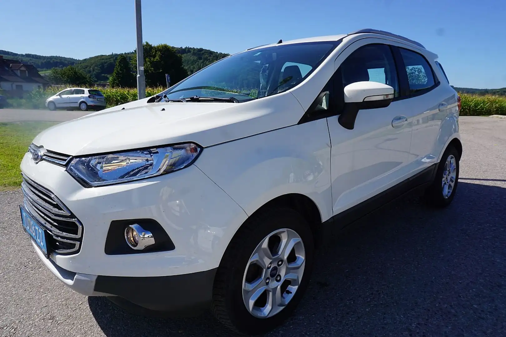 Ford EcoSport 1,5 TDCi Titanium Weiß - 2