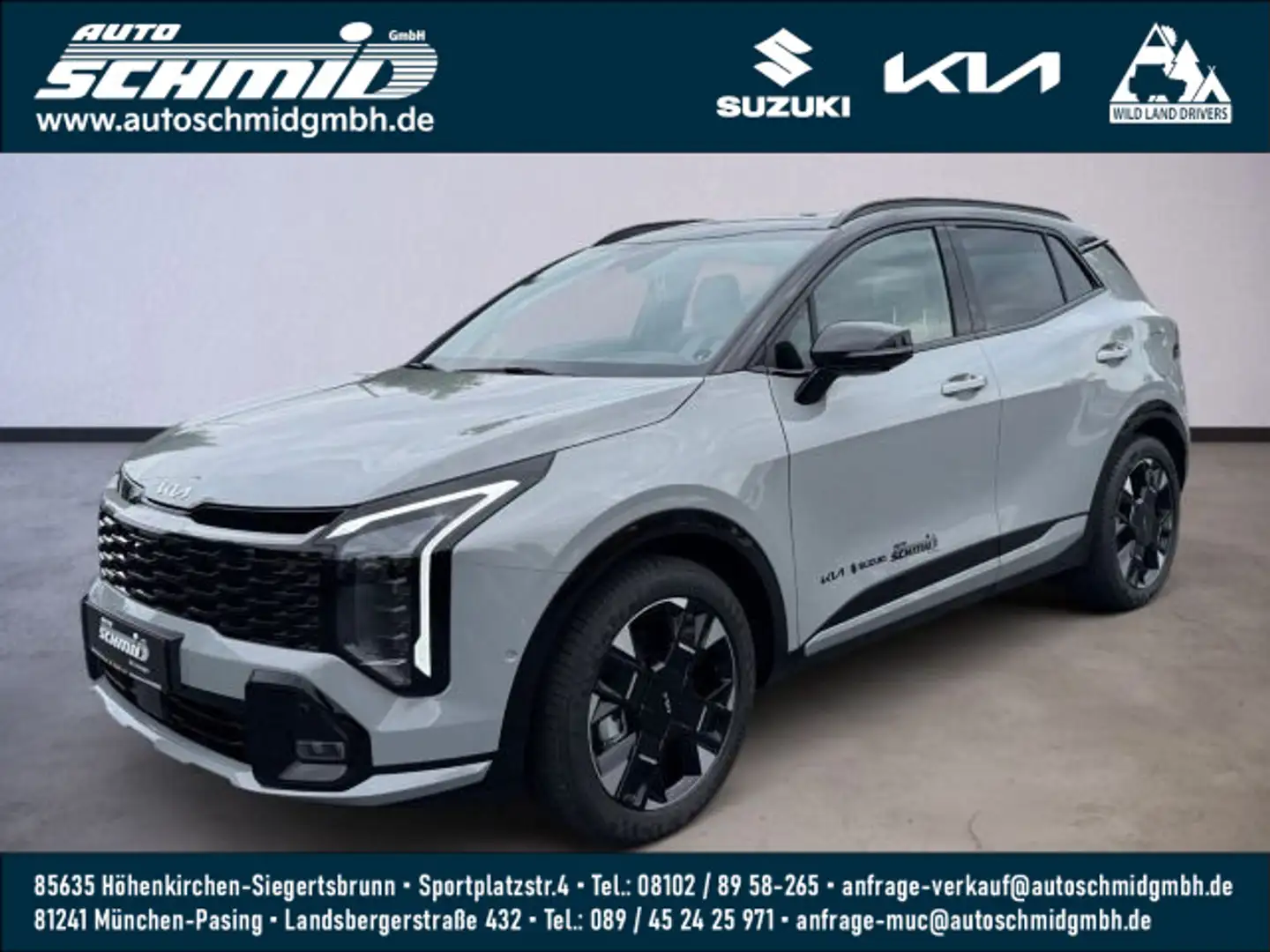 Kia Sportage SPORTAGE 1.6T AWD DCT GTL SD GD DRI SOUN Grau - 1