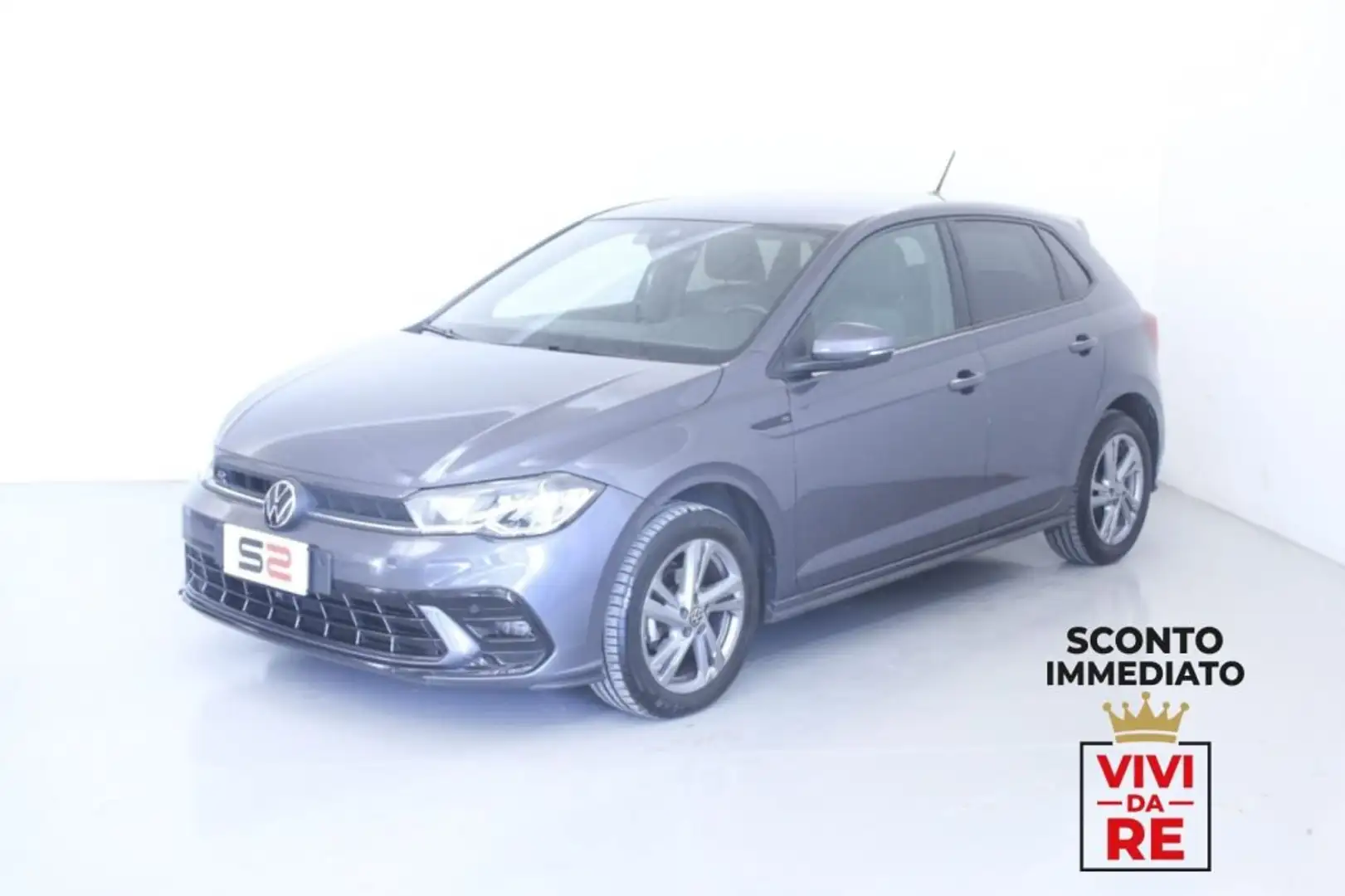 Volkswagen Polo 1.0 TSI R-Line *SCONTO IMMEDIATO* Gris - 1