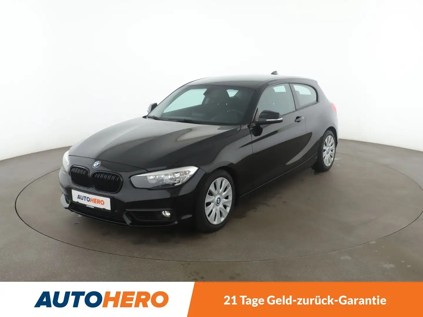BMW 120 120i Advantage *NAVI*PDC*SHZ*TEMPO*ALU*KLIMA* Schwarz - 1