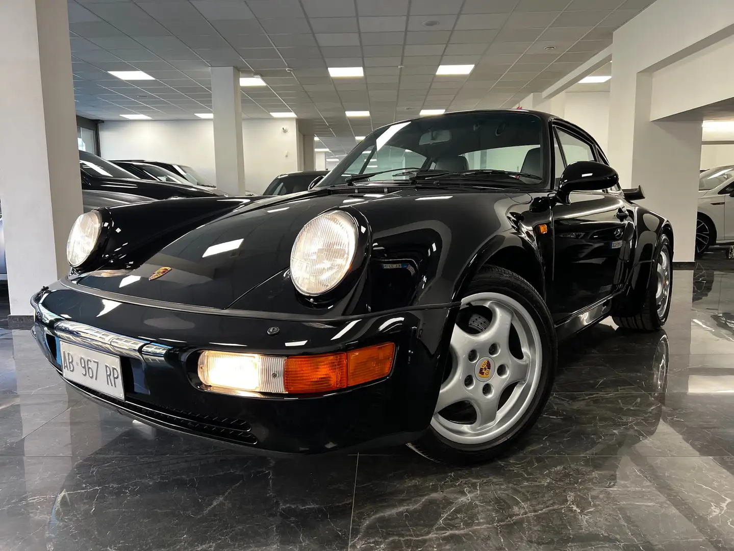 Porsche 911 3.3 Turbo cat Coupé UFF. ITALIANA/ KIT X33/ASI Чорний - 1