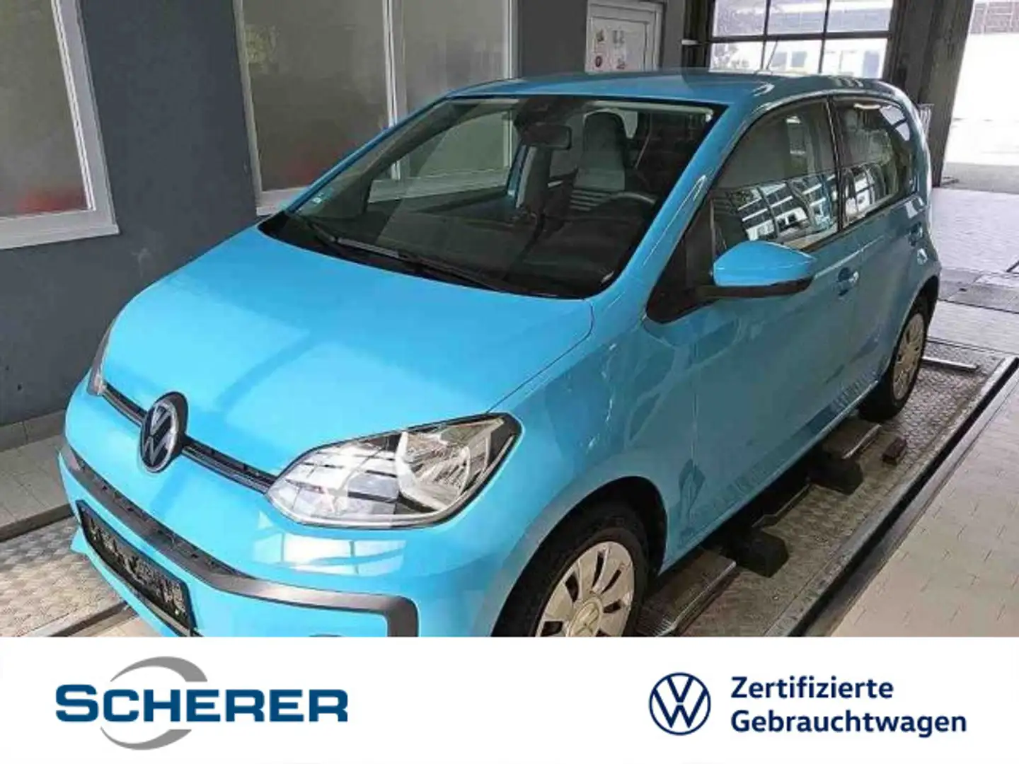 Volkswagen up! 4-Türer BLUETOOTH RFK SHZ EPH hi. GRA Blau - 1