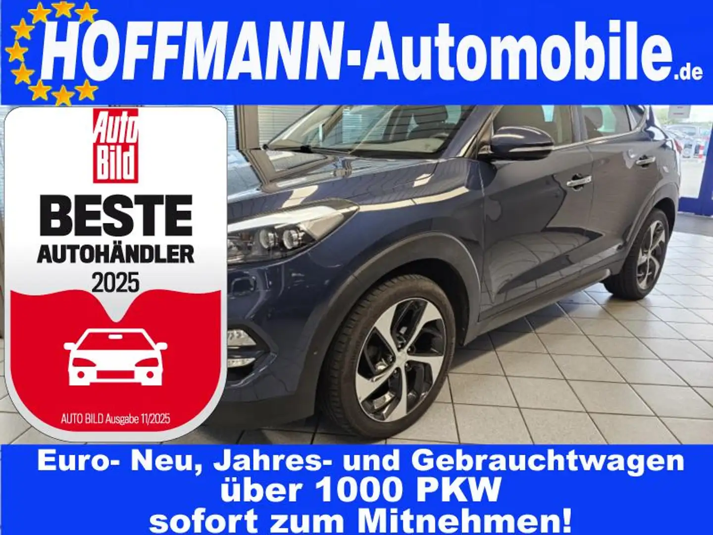 Hyundai TUCSON Kamera,Navi,Sitzheizung 4x,Tempomat Bleu - 1