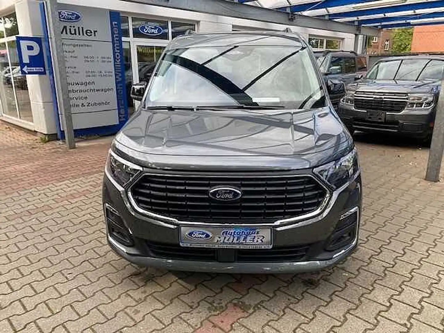 Ford Tourneo Connect L2 1.5 EcoB.''TITANIUM''ACC,Kamera,Navi Gris - 2