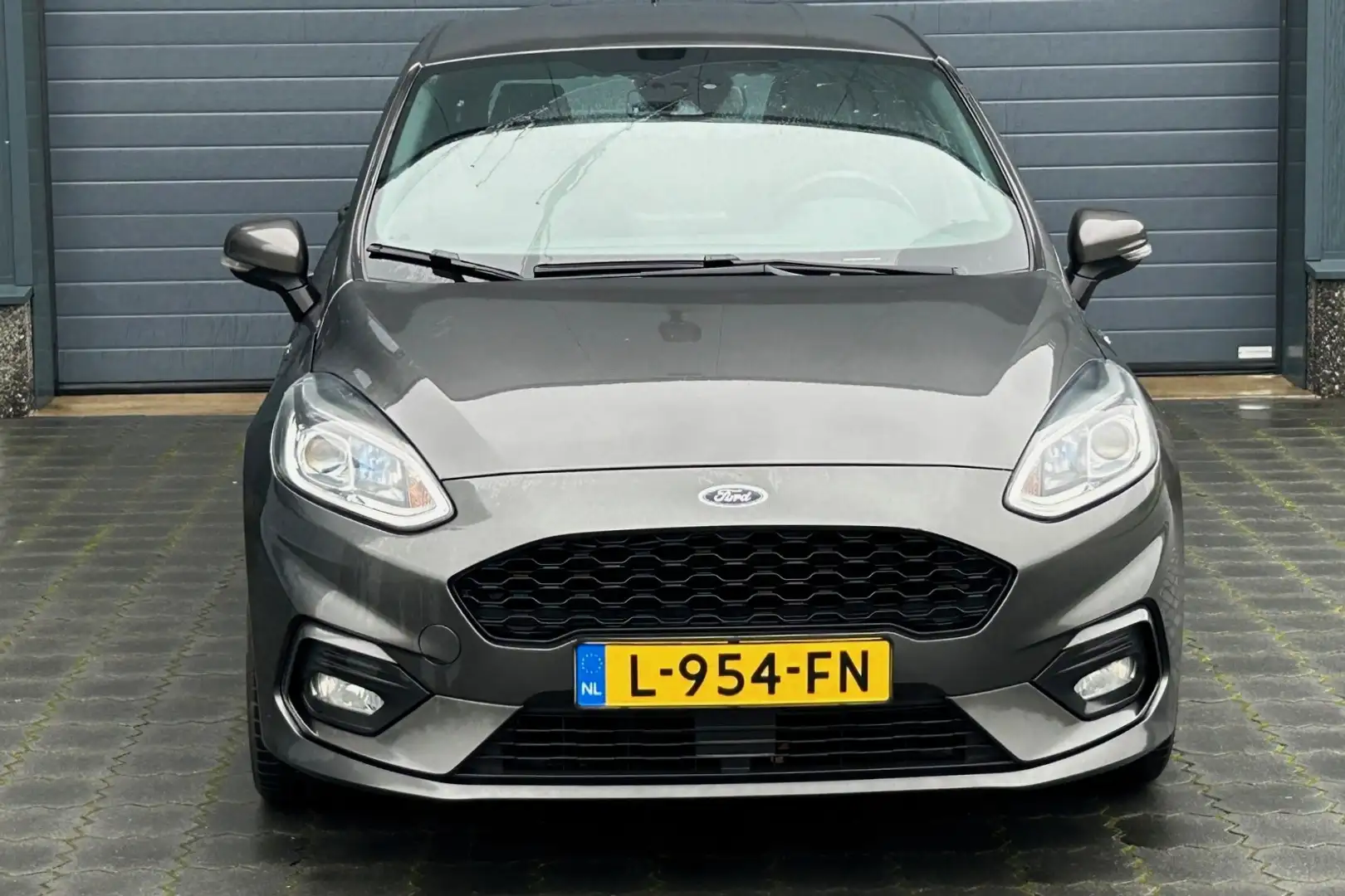 Ford Fiesta 1.0 EcoBoost ST-Line LED NAVI WINTER PAKKET 55975K Grijs - 2