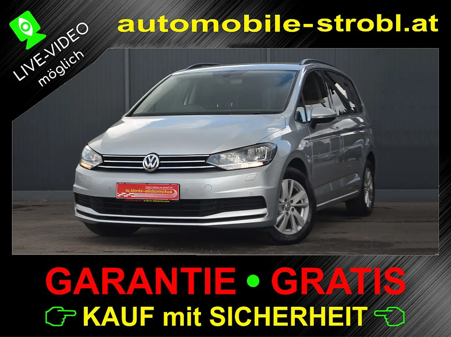 Volkswagen Touran Comfortline 2,0 TDI DSG *7-Sitze*ACC*Massage*Ga... Silber - 1