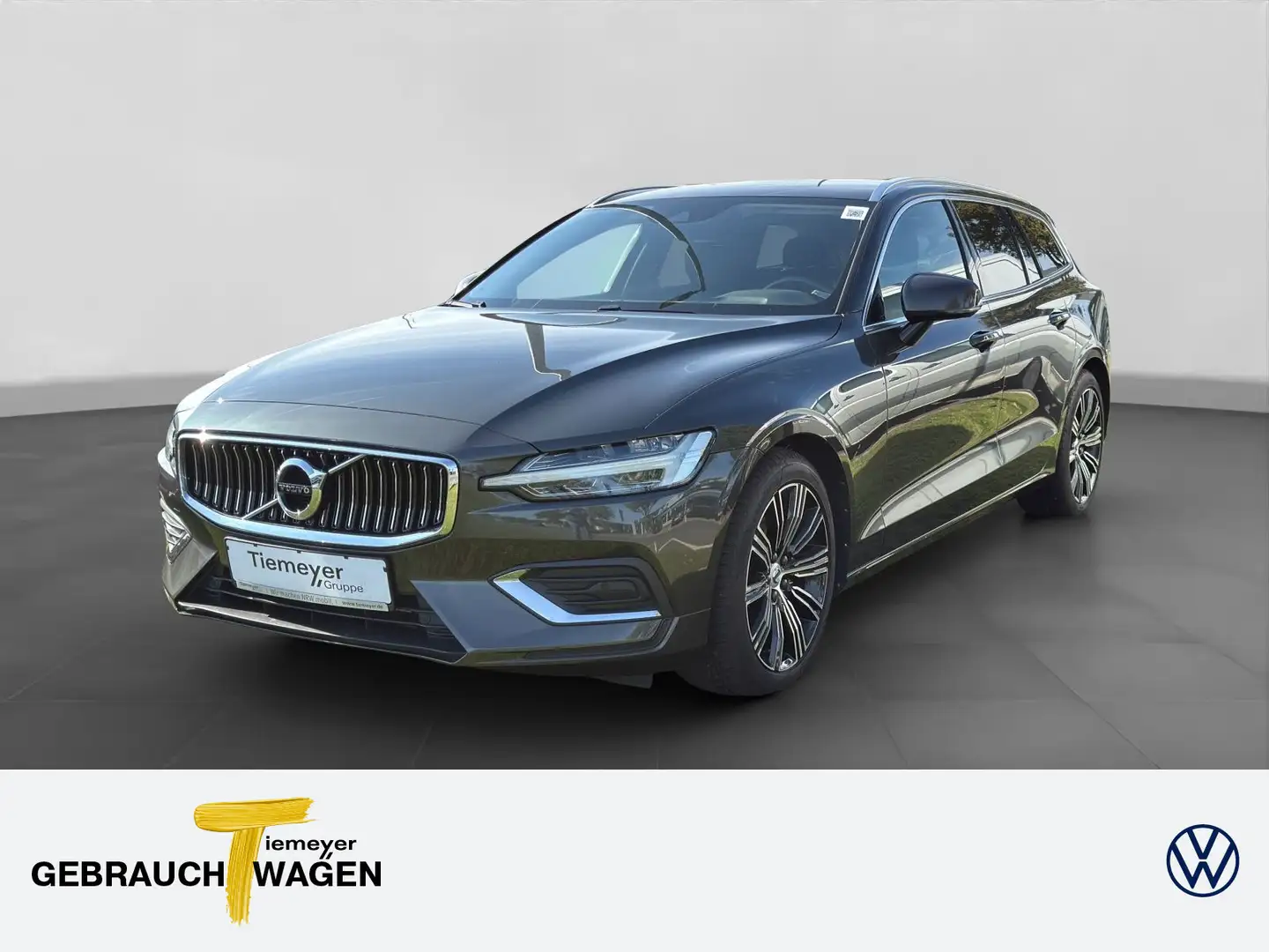 Volvo V60 2.0 T INSCRIPTION LED NAVI AHK LEDER Grau - 1