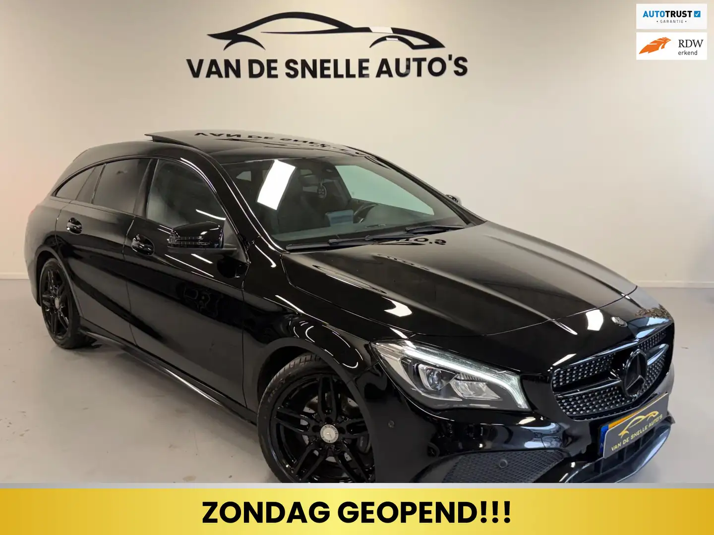 Mercedes-Benz CLA 200 Shooting Brake Prestige AMG/BLACKOPTIC/CAMERA/PANO Noir - 1
