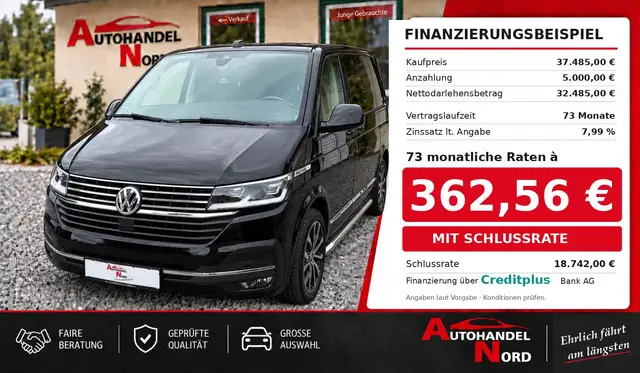 Volkswagen T6 Multivan Highline Standheizung AHK Kamera PDC