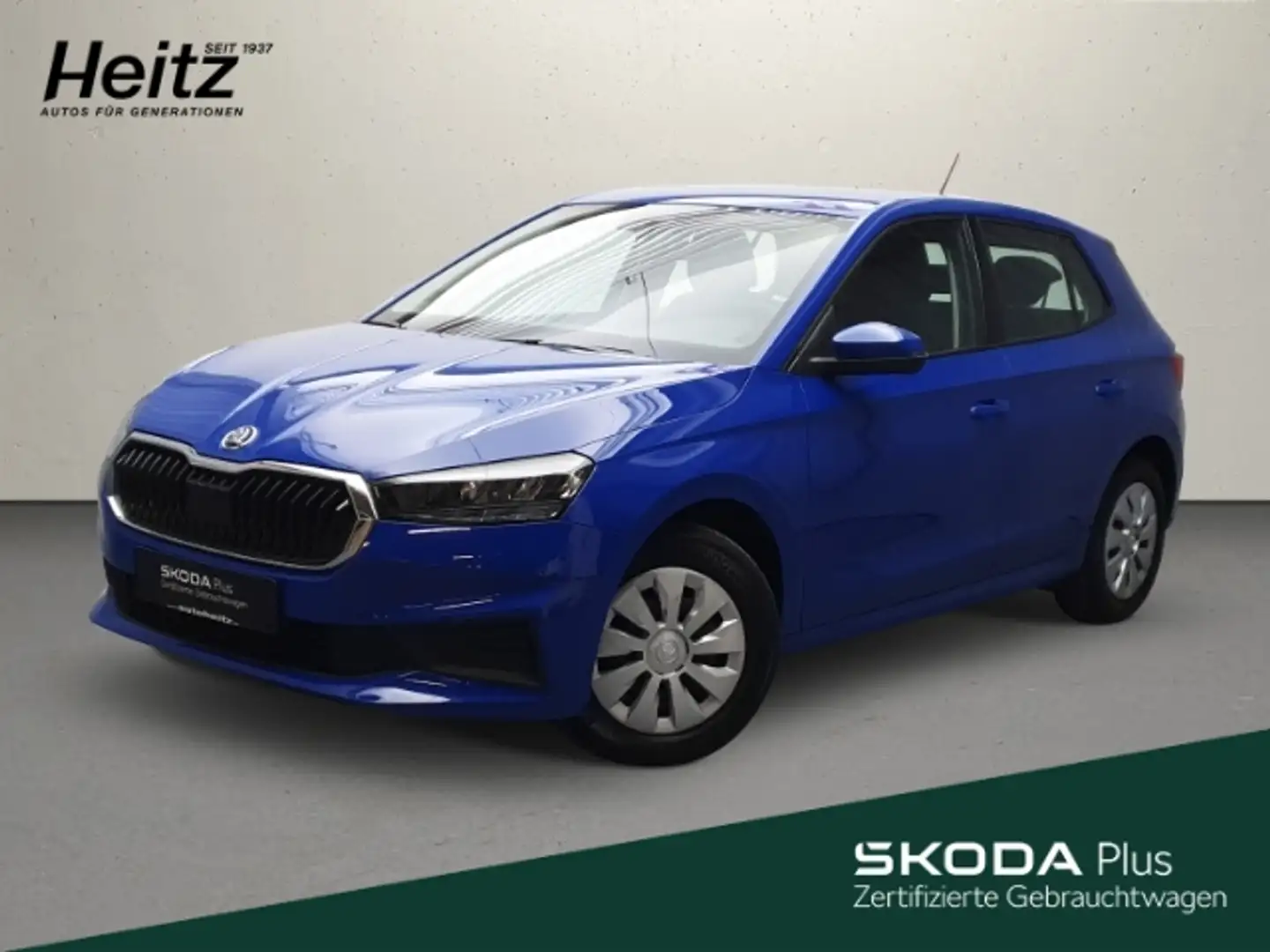 Skoda Fabia 1.0 Ambition Navi LED Klima Tel-vorb PDC Blau - 1