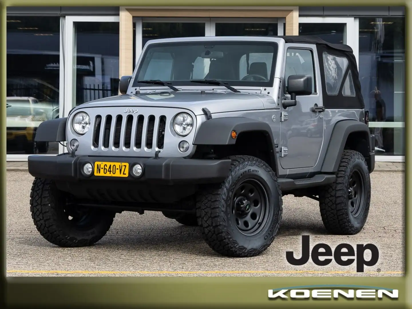 Jeep Wrangler 3.6 V6 4WD Automaat Sport Soft Top Grijs - 1
