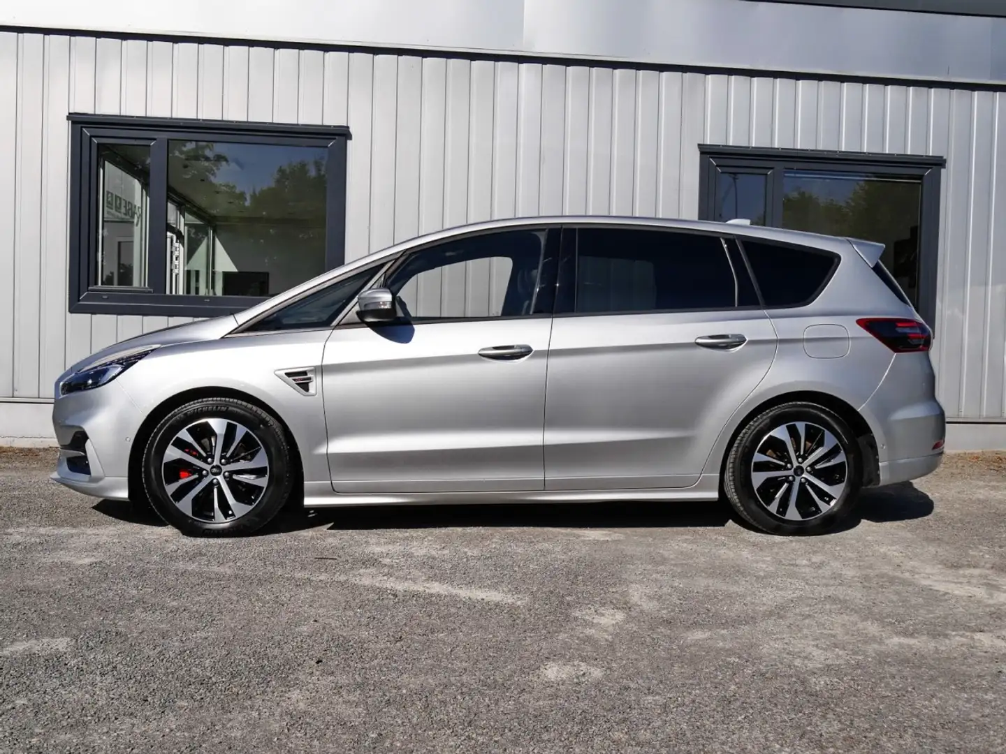 Ford S-Max ST-Line Hybrid AHK+ParkAssist+ACC+LED+Navi Klima Silber - 2