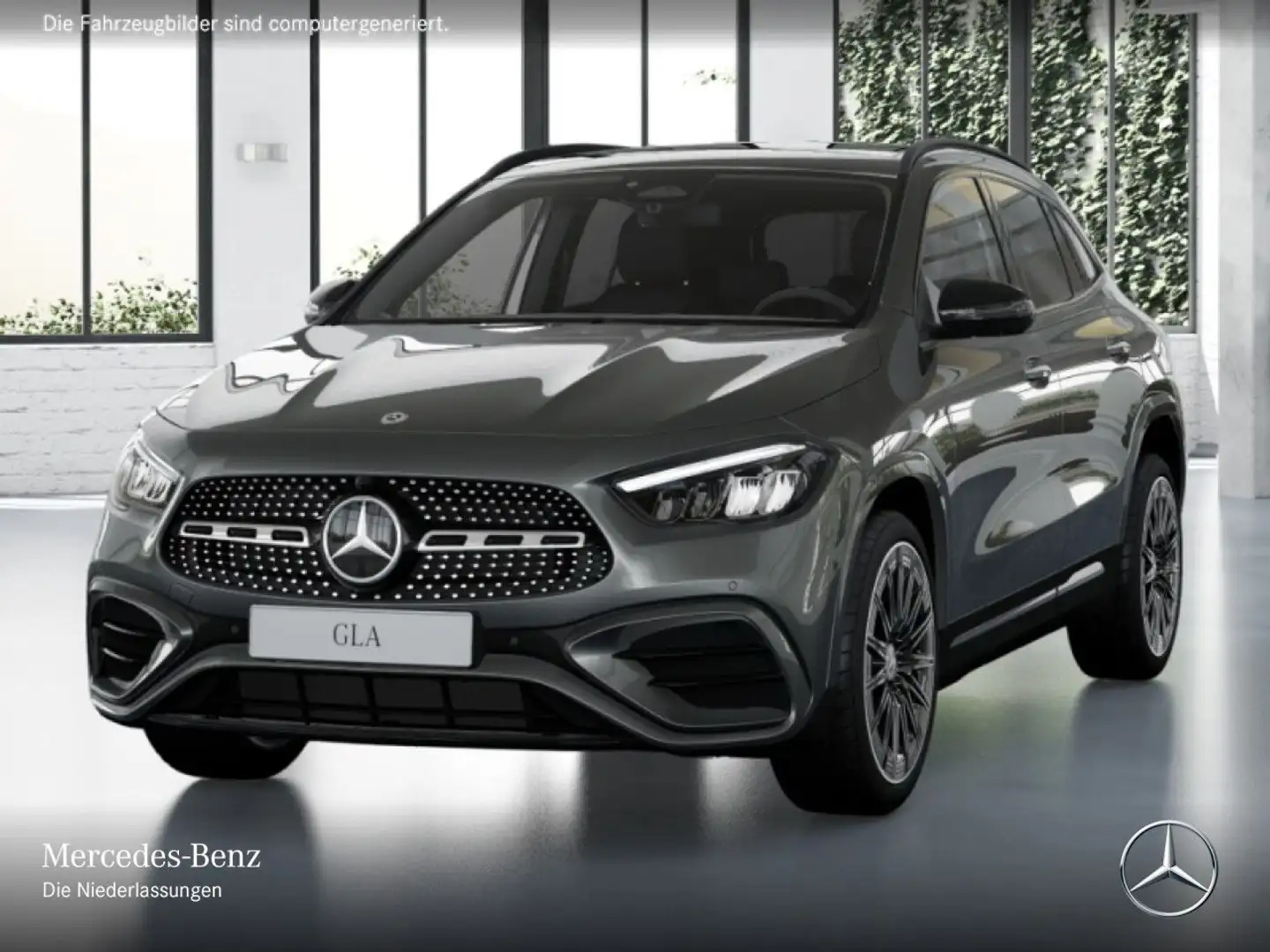 Mercedes-Benz GLA 250 e AMG+NIGHT+PANO+360°+AHK+LED+BURMESTER Grau - 2