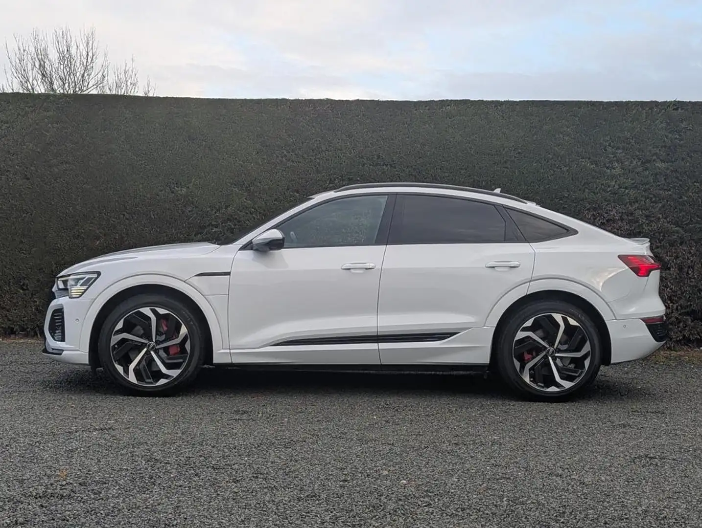 Audi Q8 e-tron Sportback -2x S-line-89 kWh- opendak-head up Wit - 2