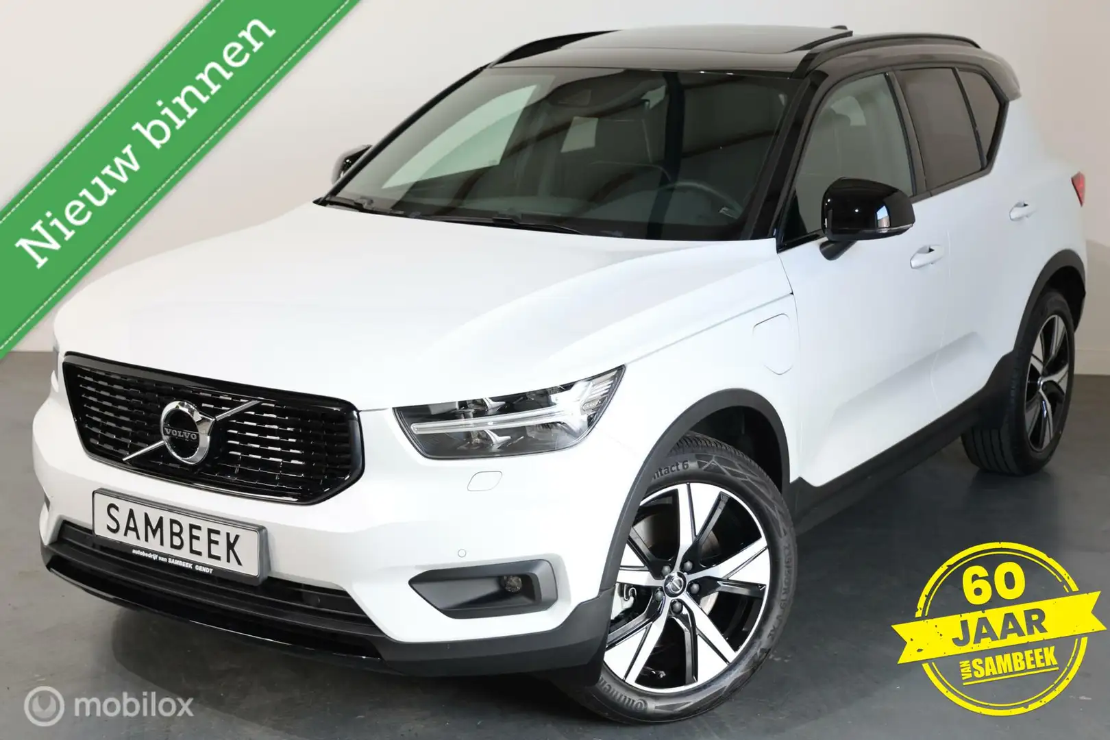 Volvo XC40 1.5 T5 Recharge R-Design - TREKHAAK-PANO-LEER-WINT Blanc - 2