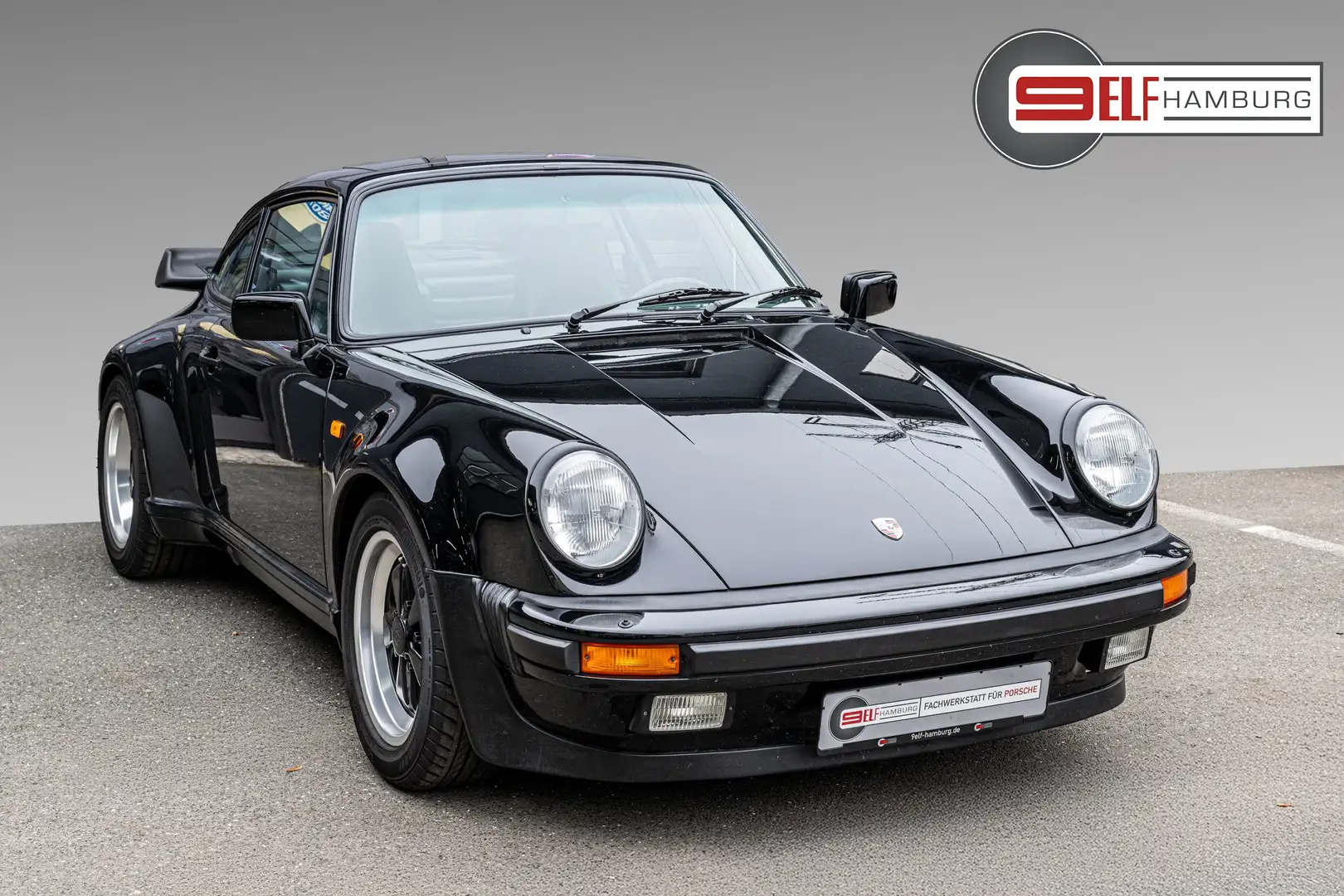 Porsche 930 911 Turbo top gepflegt Motorrevision Scheckheft Schwarz - 2