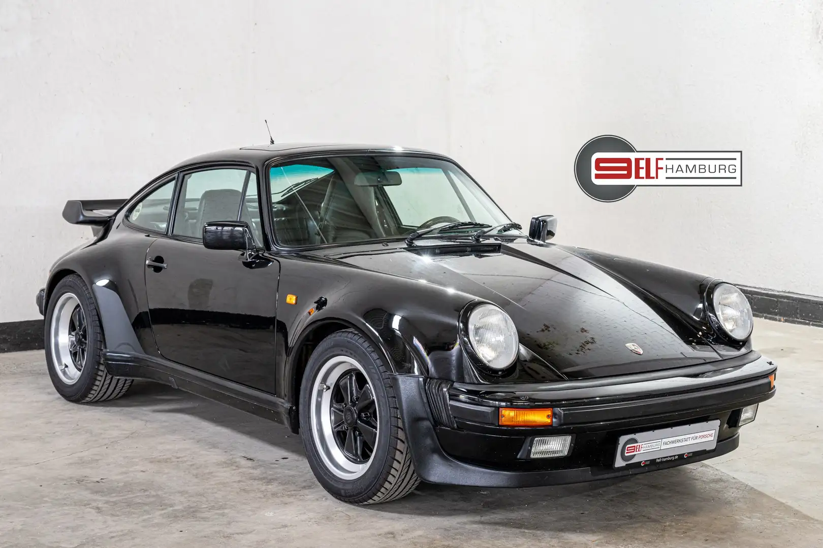 Porsche 930 911 Turbo top gepflegt Motorrevision Scheckheft Schwarz - 1