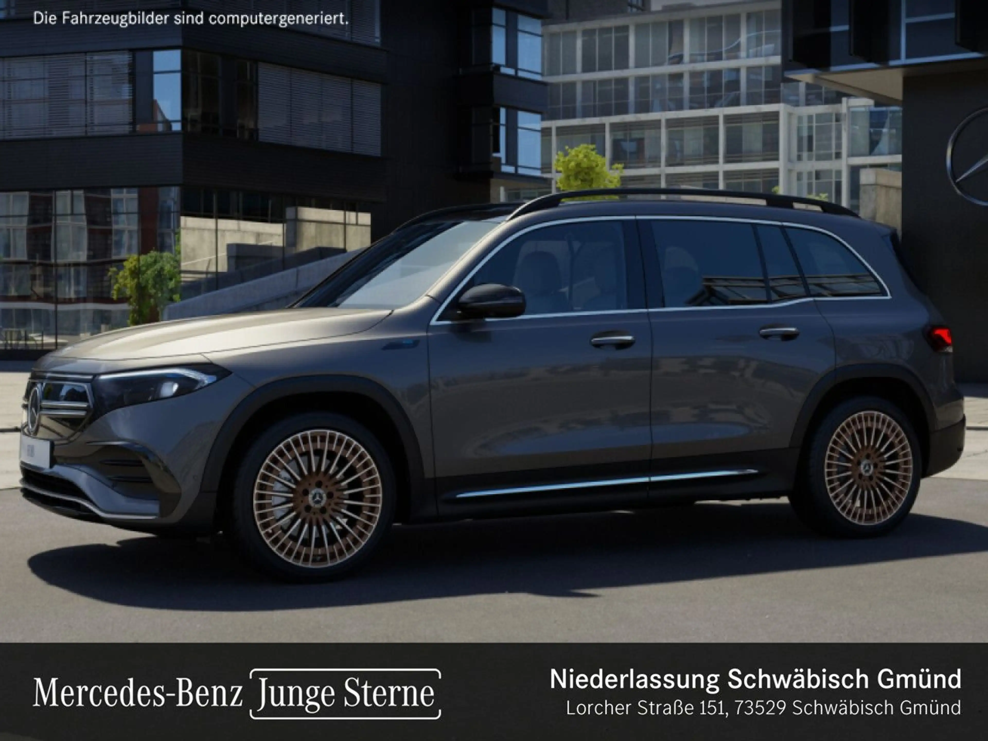 Mercedes-Benz EQB 350 4M ELECTRICART+20"+PLUS-PAKET+PANO+360 — photo 3