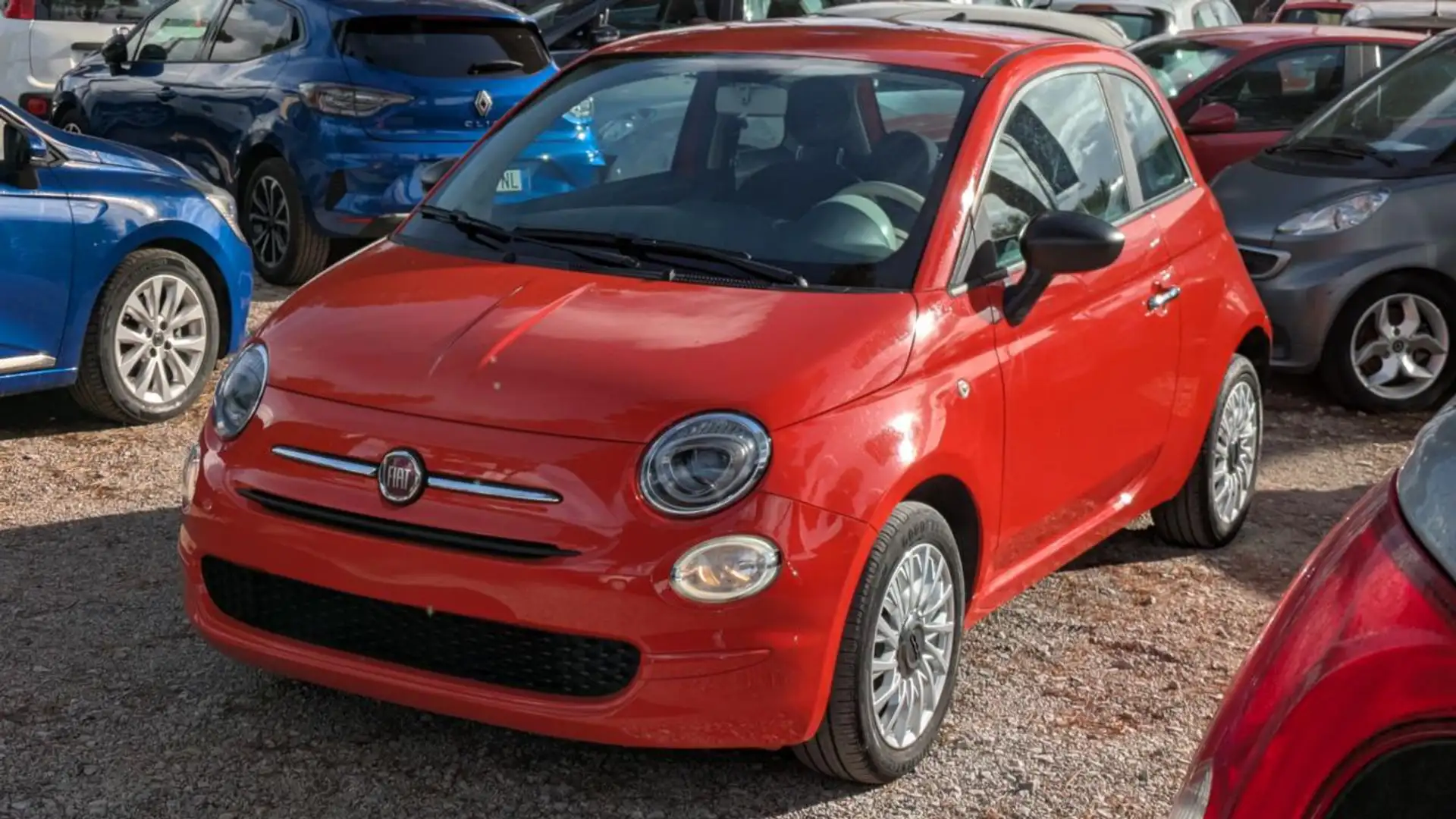 Fiat 500 HYBRID 1.0cc 70cv CRUISE CONTROL CERCHI IN LEGA Arancione - 2