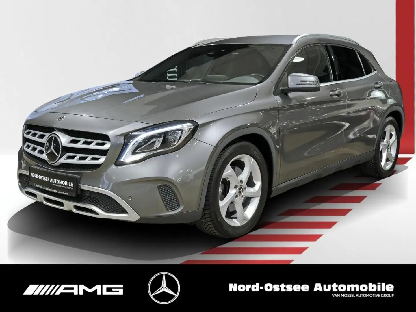 Mercedes-Benz GLA 250 4M URBAN 360° KAMERA LED DAB DISTRO NAVI Grigio - 1