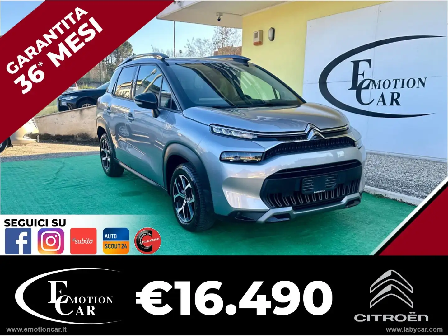 Citroen C3 Aircross PureTech 110 S&S SHINE - 2024 Gris - 1