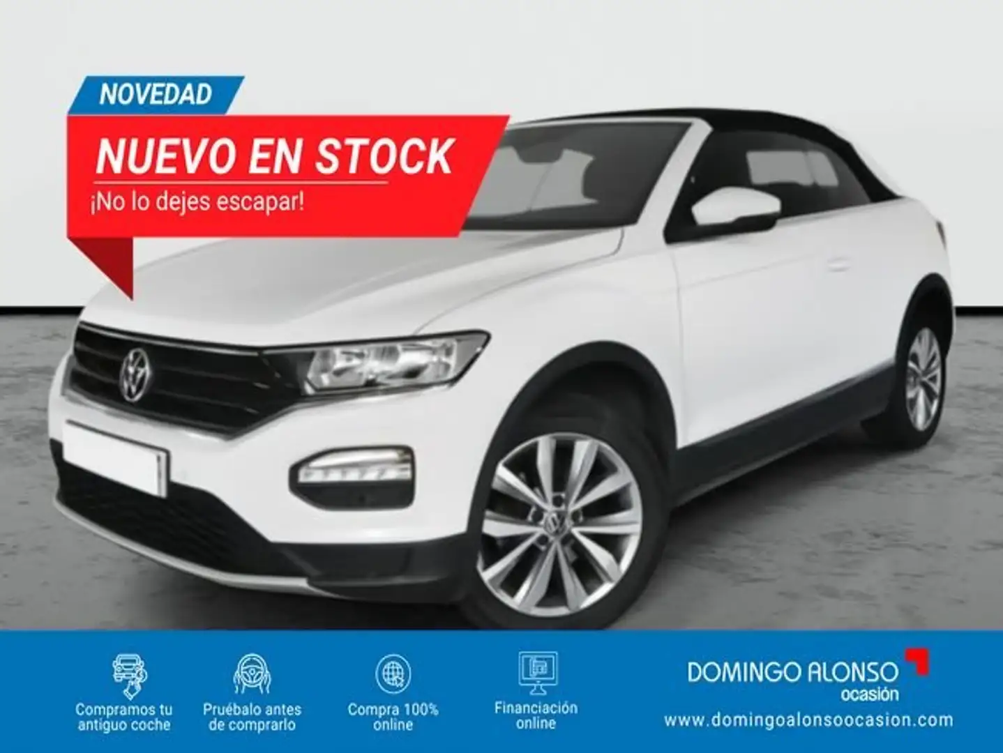 Volkswagen T-Roc Nuevo  Connect 1.0 TSI 81 kW (110CV) SG6 (AC83CX22 Blanco - 1
