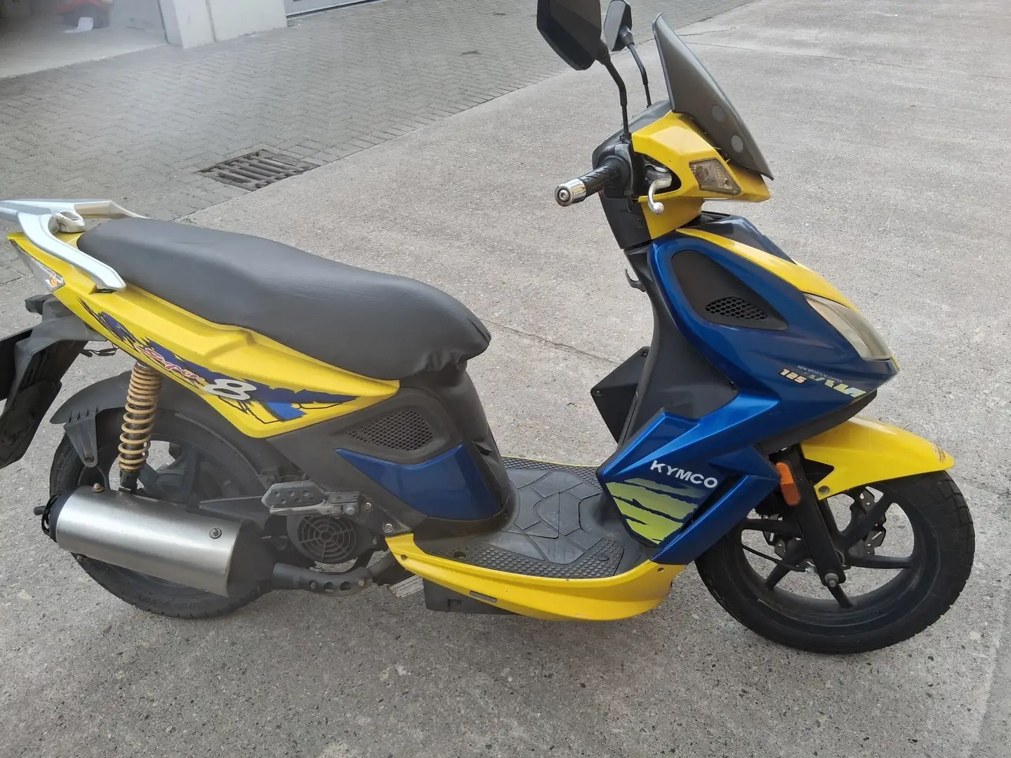 Kymco Super 8 Blau - 1