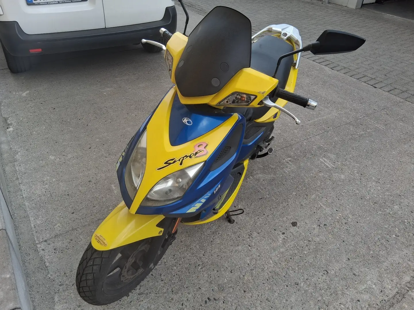 Kymco Super 8 Blau - 2