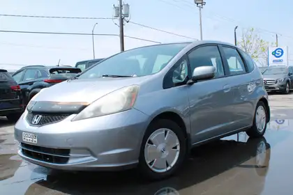Silver 2009 Honda Fit LX Hatchback Manual