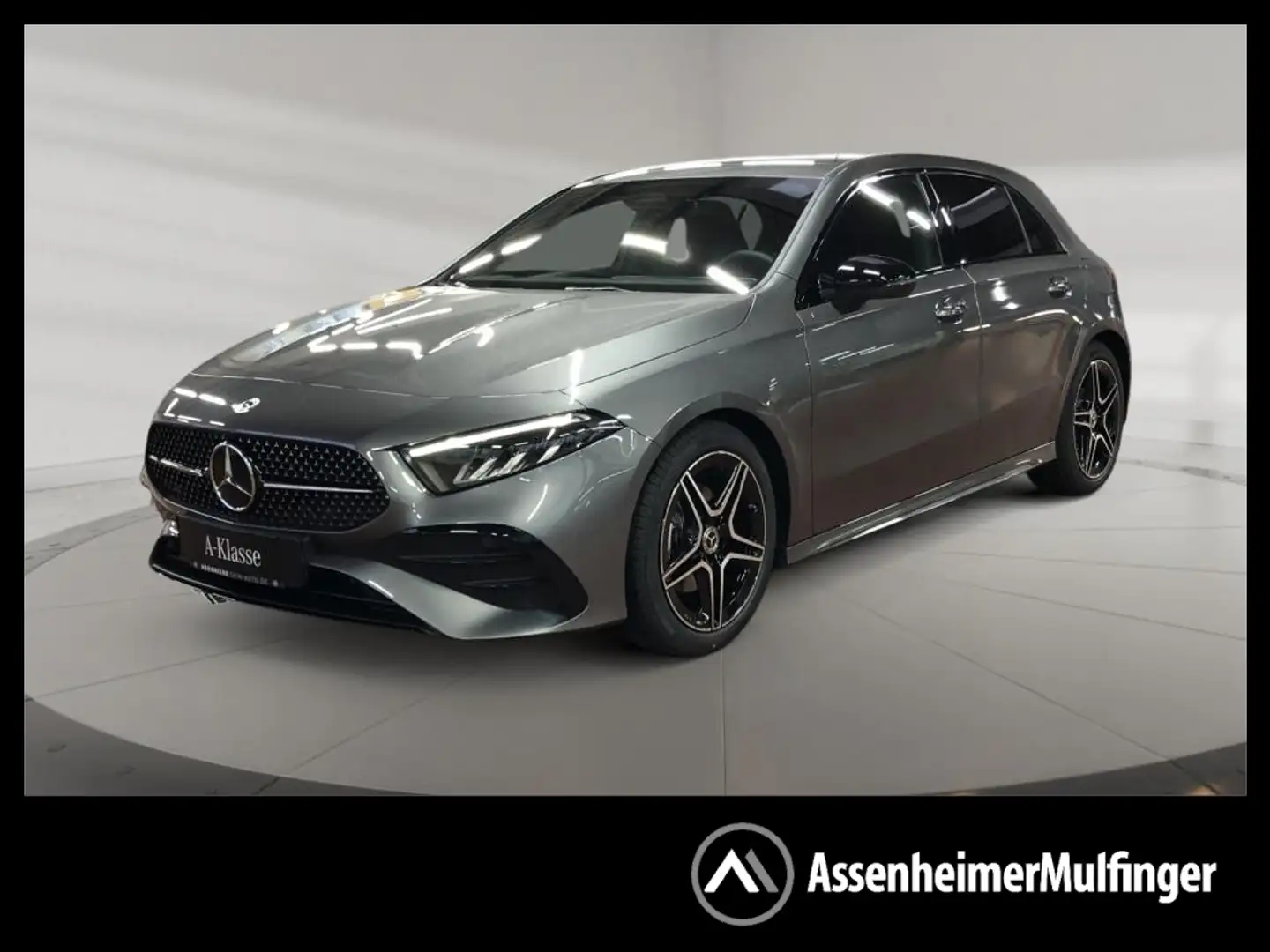 Mercedes-Benz A 180 +MBUX+Wide+AMG+Cam+SpurW+S-Sitz+W-Paket+LM Grau - 1