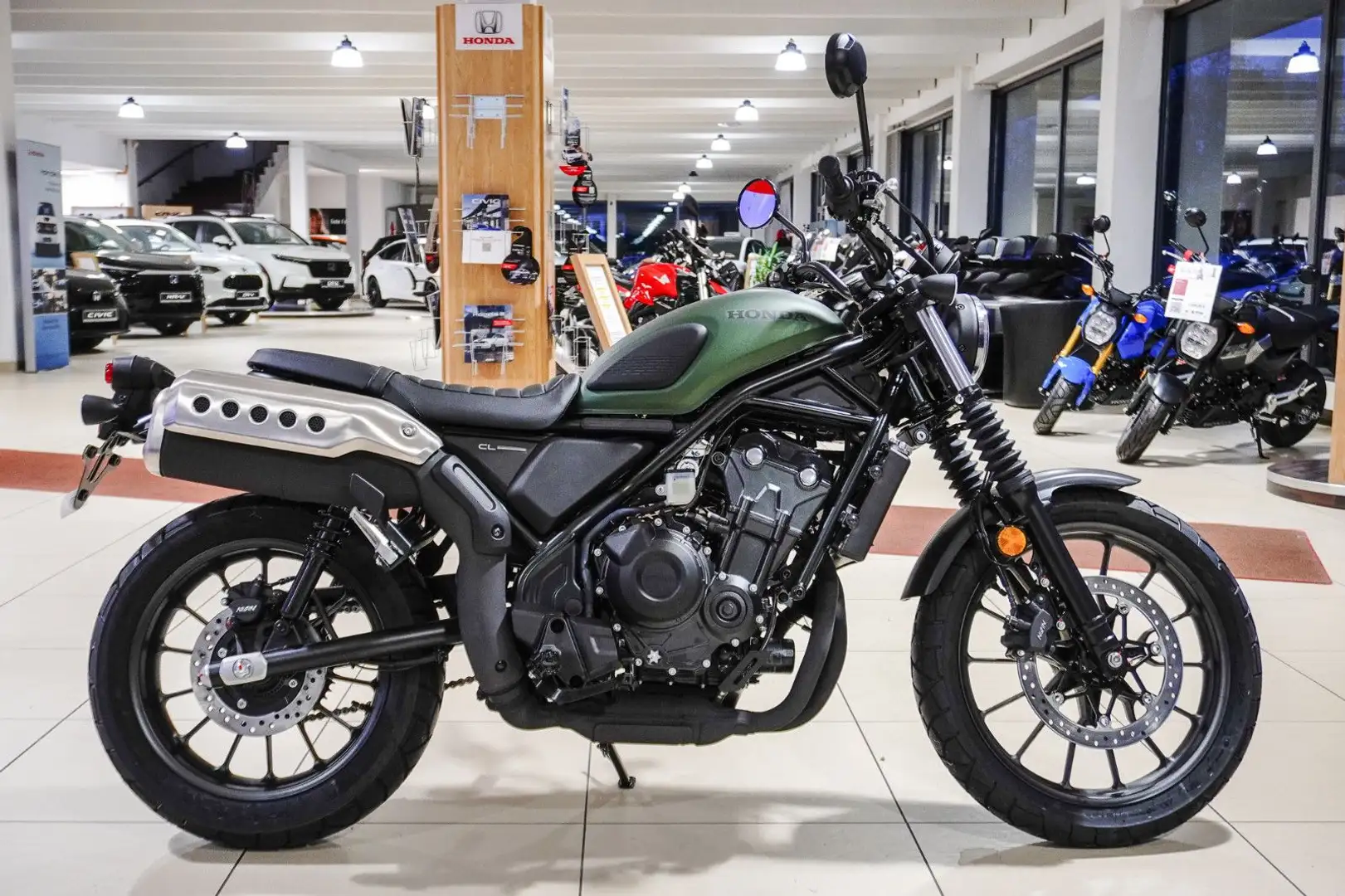 Honda CL 500 Tageszulassung 12.2025 Зелёный - 1
