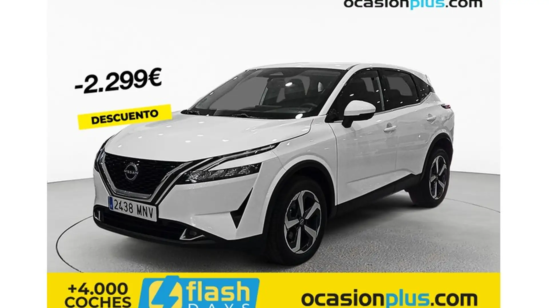 Nissan Qashqai 1.3 DIG-T mHEV 12V N-Connecta 4x2 103kW Weiß - 1