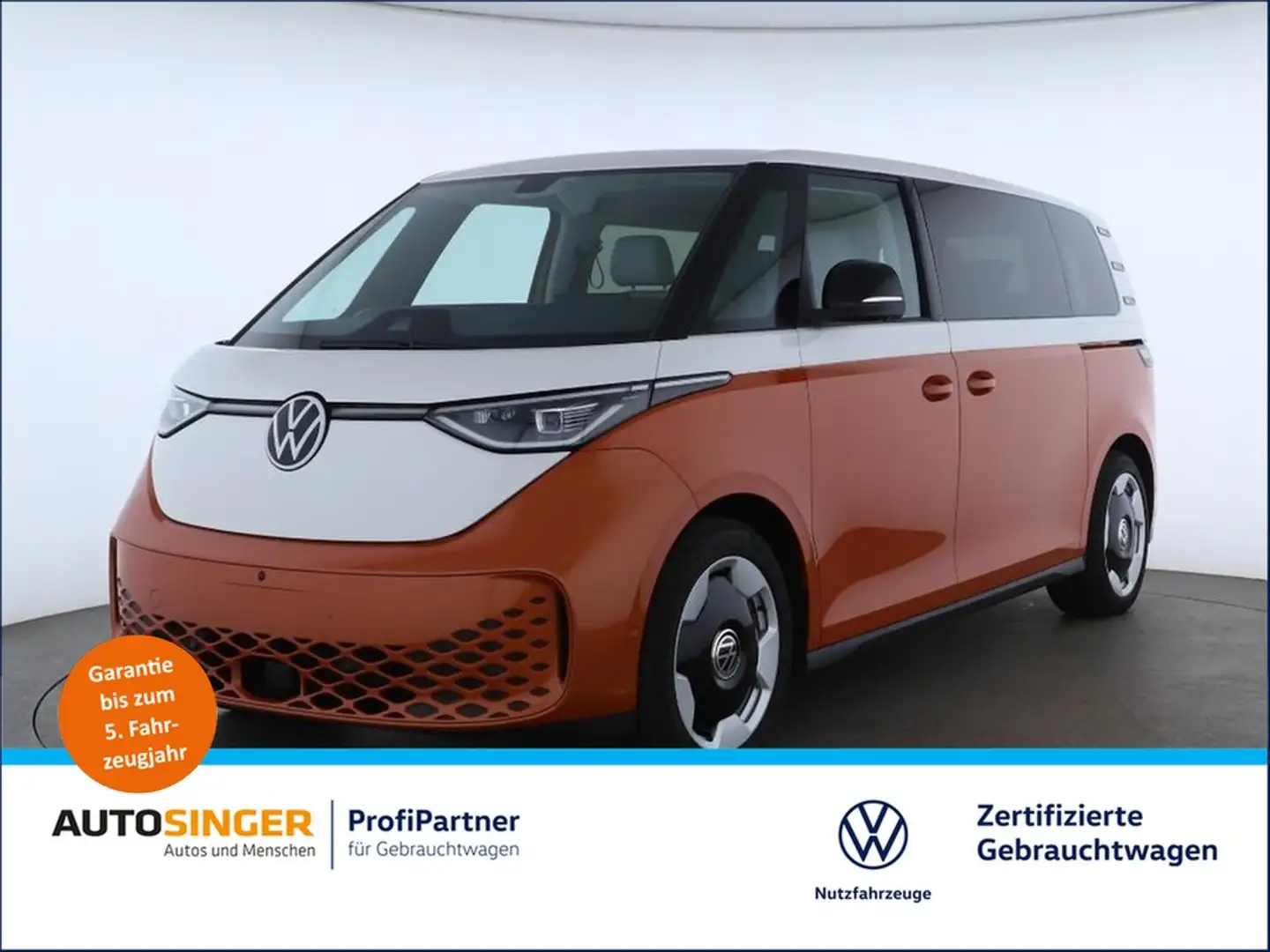 Volkswagen ID. Buzz ID.Buzz Pro LANG LR 7S *SMARTGLAS*AHK*MASSAGE* Orange - 1
