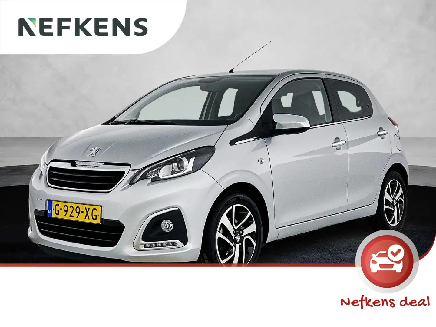 Peugeot 108 1.0 e-VTi Allure | AppleCarplay/AndroidAuto | Came Grijs - 1